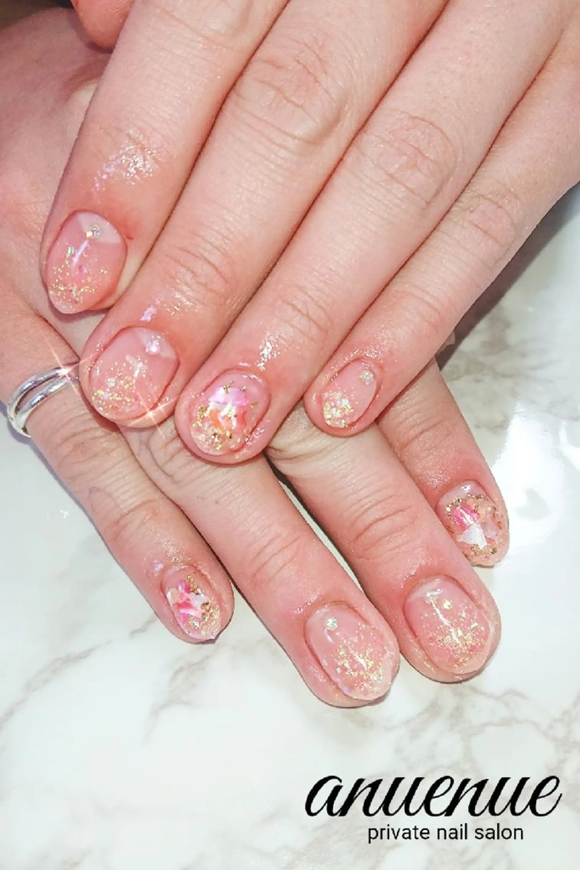 ネイル ハンドネイル ハンドケア anuenu eのネイルデザイン