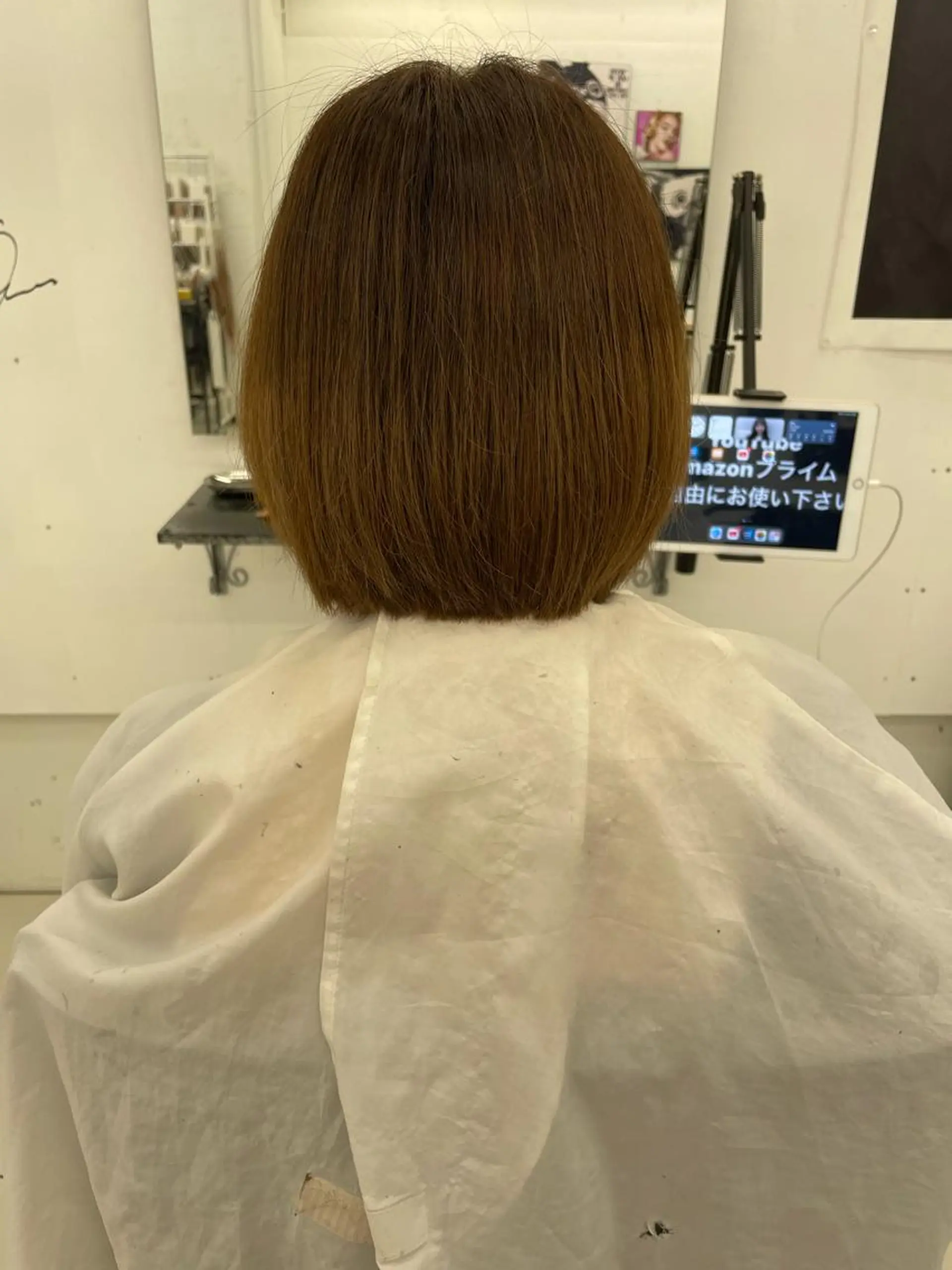 ミディアム エクステ 家田 竜のヘアスタイル
