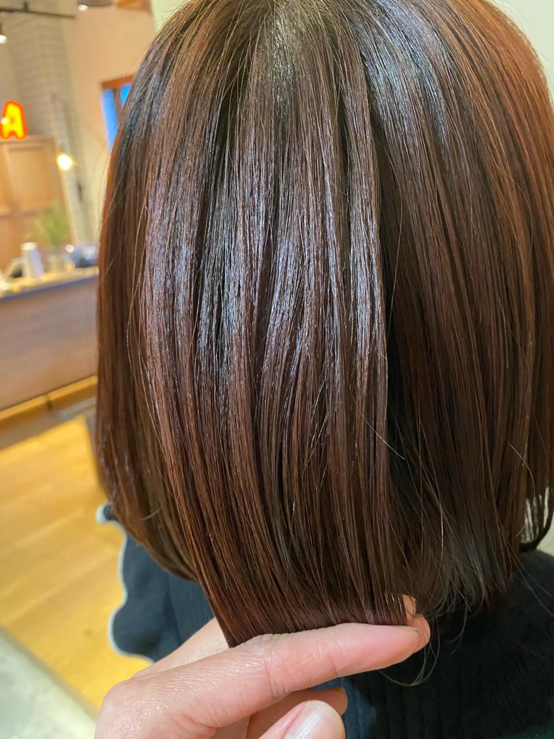 ミディアム カット ヘアカラー ☆髪質改善☆ 伊藤 祐美のヘアスタイル