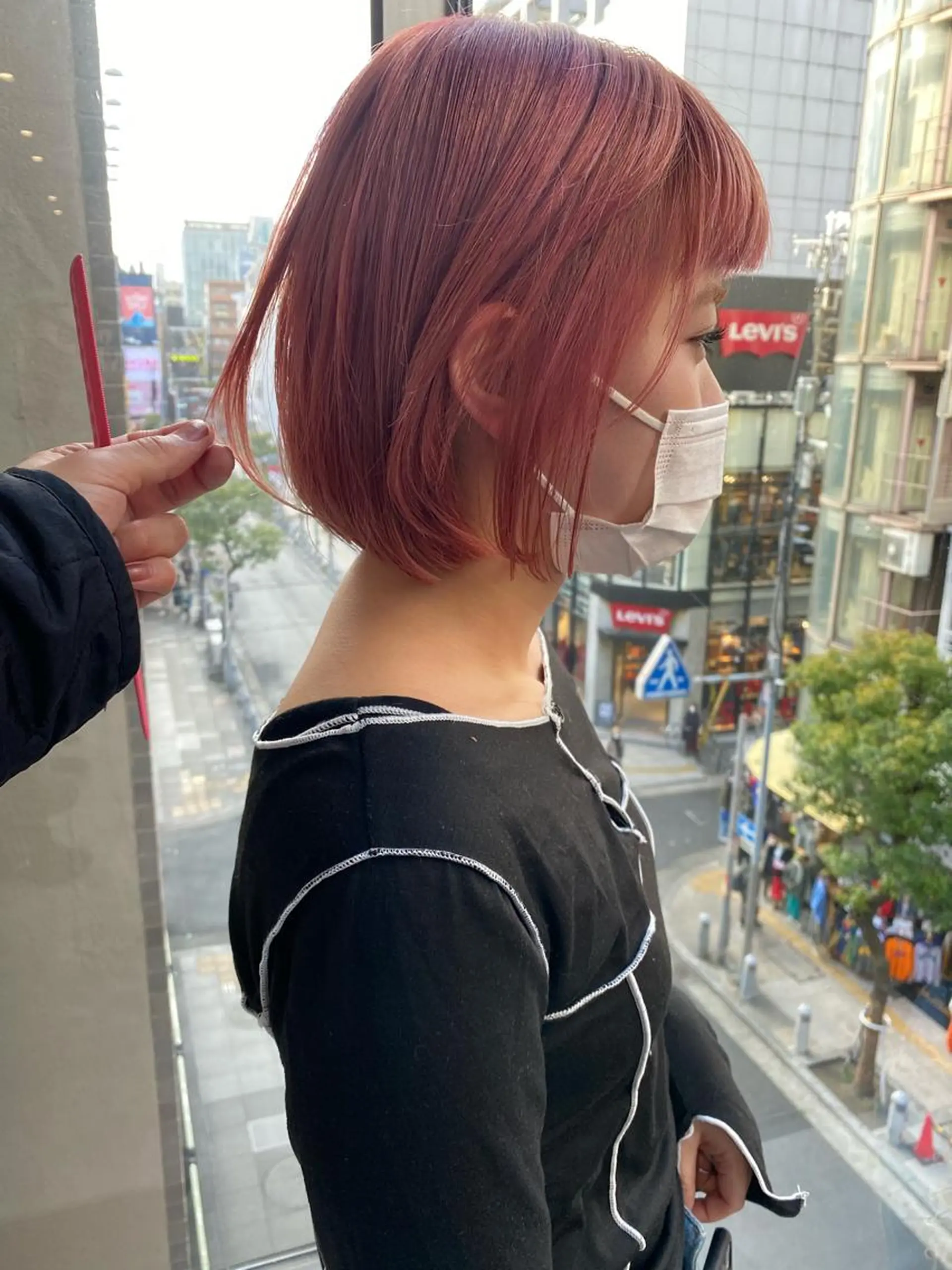 ショート カラー 天王寺/阿倍野 tocca rieのヘアスタイル