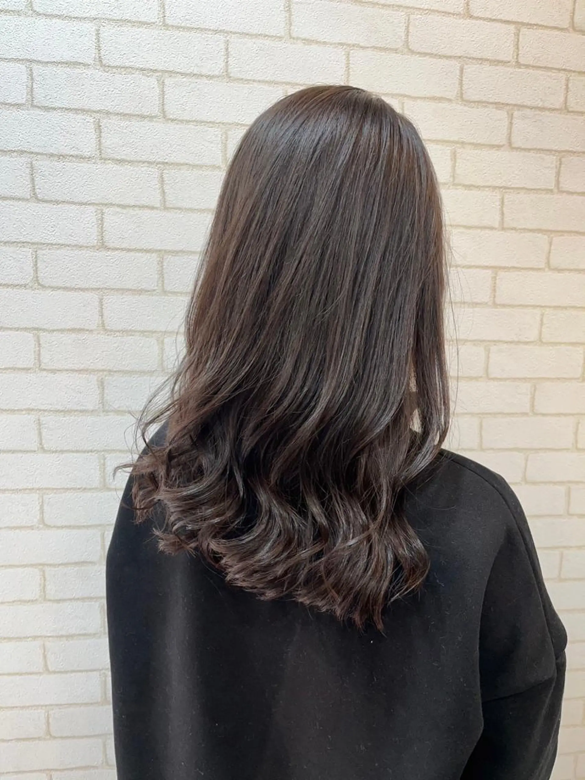 カラー グレージュ ヘアカラー トリートメント 米本 匠のヘアスタイル