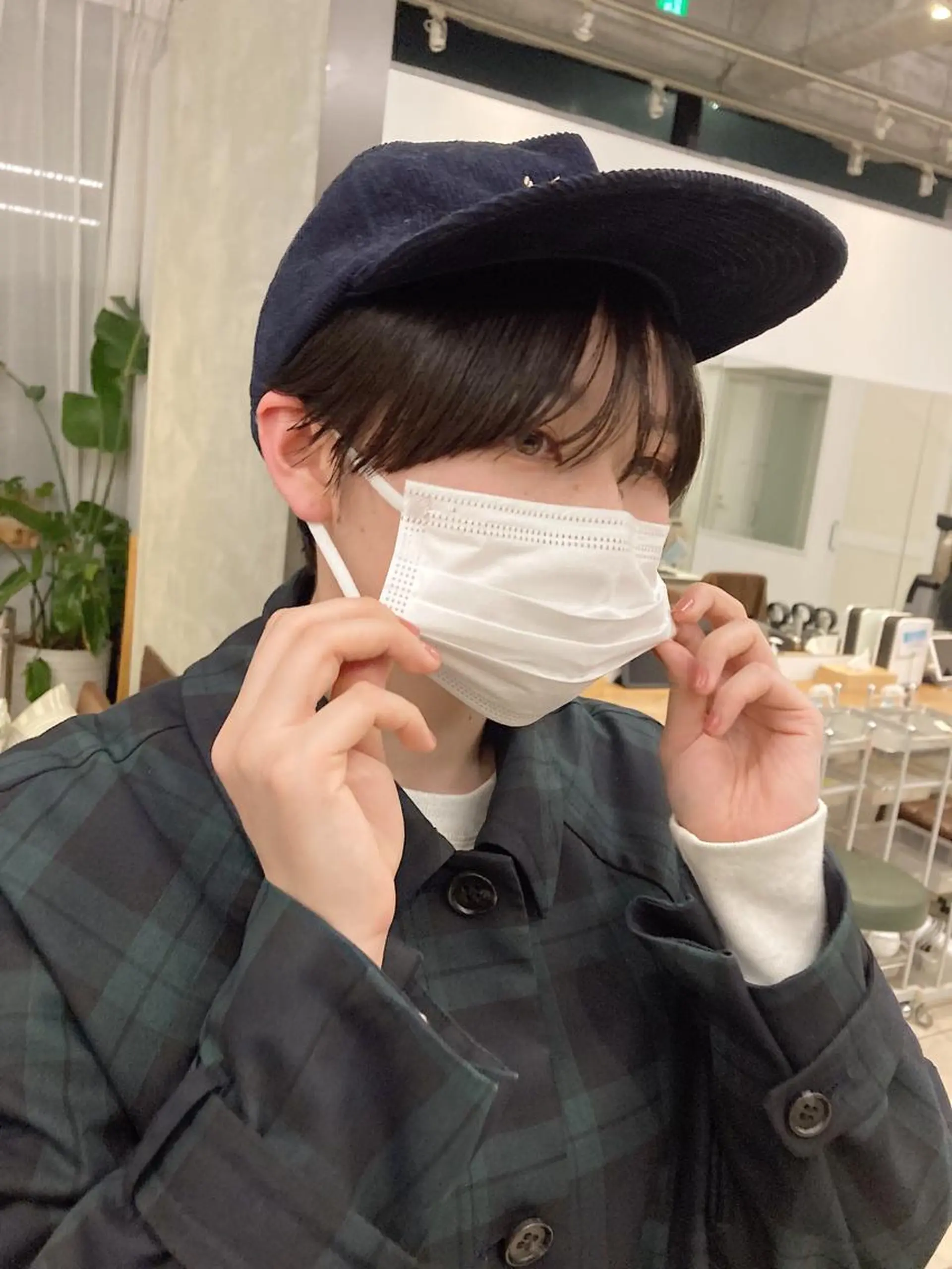 ショート ハンサムショート ショートヘア brisa所属・迎 凪紗のヘアスタイル