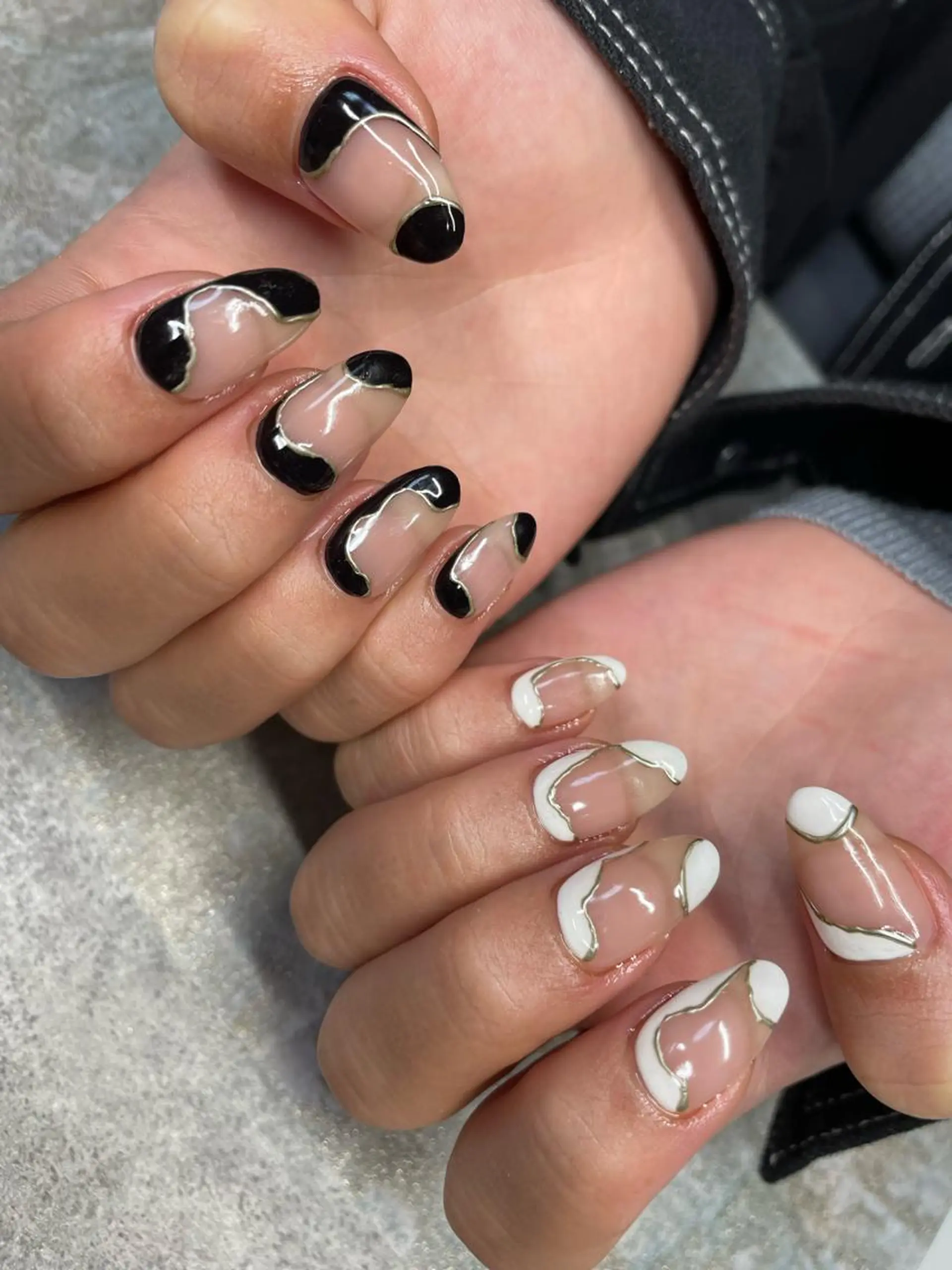 ロング カラー ヘアアレンジ キッズ ネイル マツエク・マツパ 福田 加奈のネイルデザイン