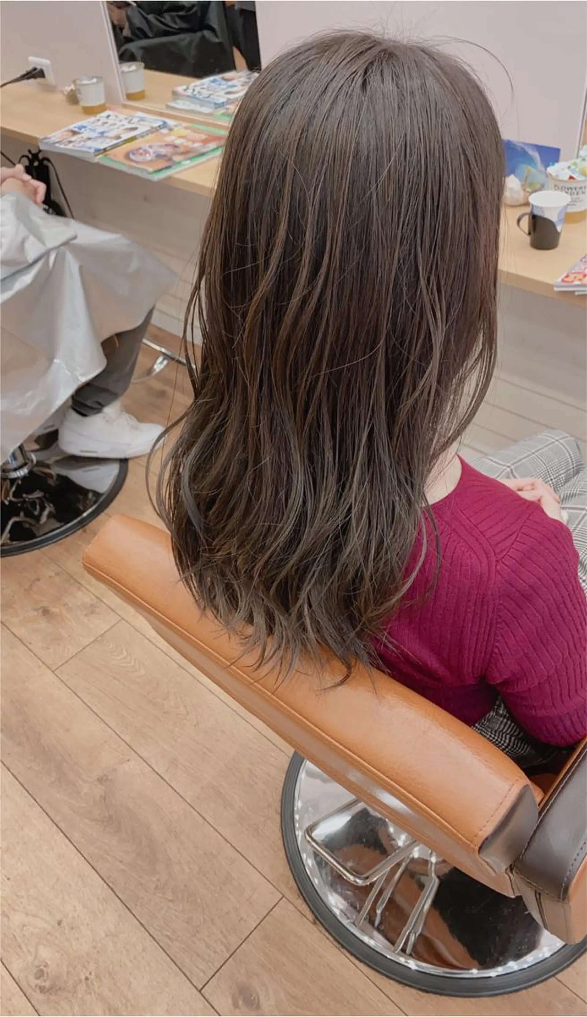 セミロング カラー パーマ カット ヘアカラー トリートメント NicoRE. 大人女子×髪質改善のヘアスタイル