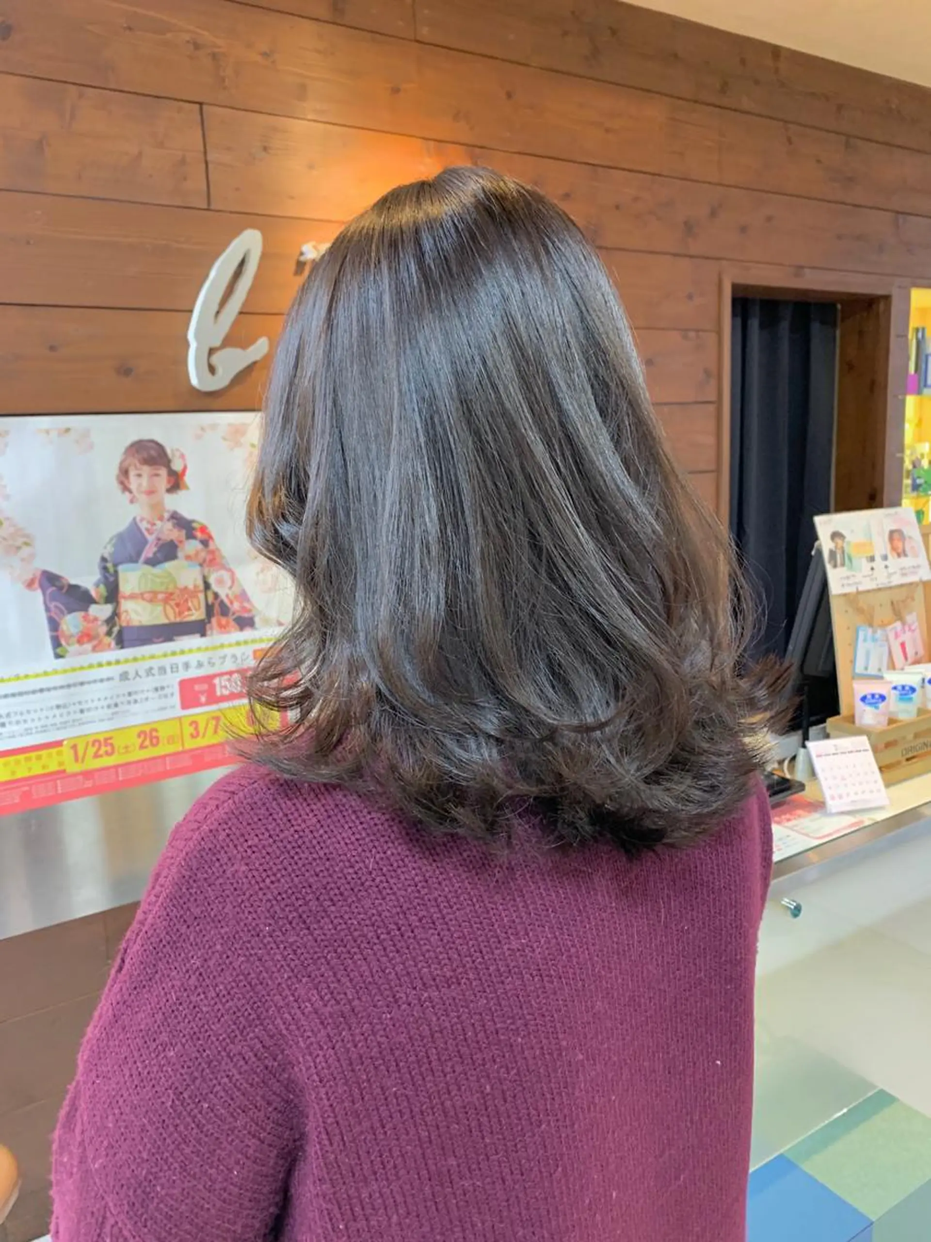 ミディアム 🫧艶髪カラー🫧 森本くるみのヘアスタイル