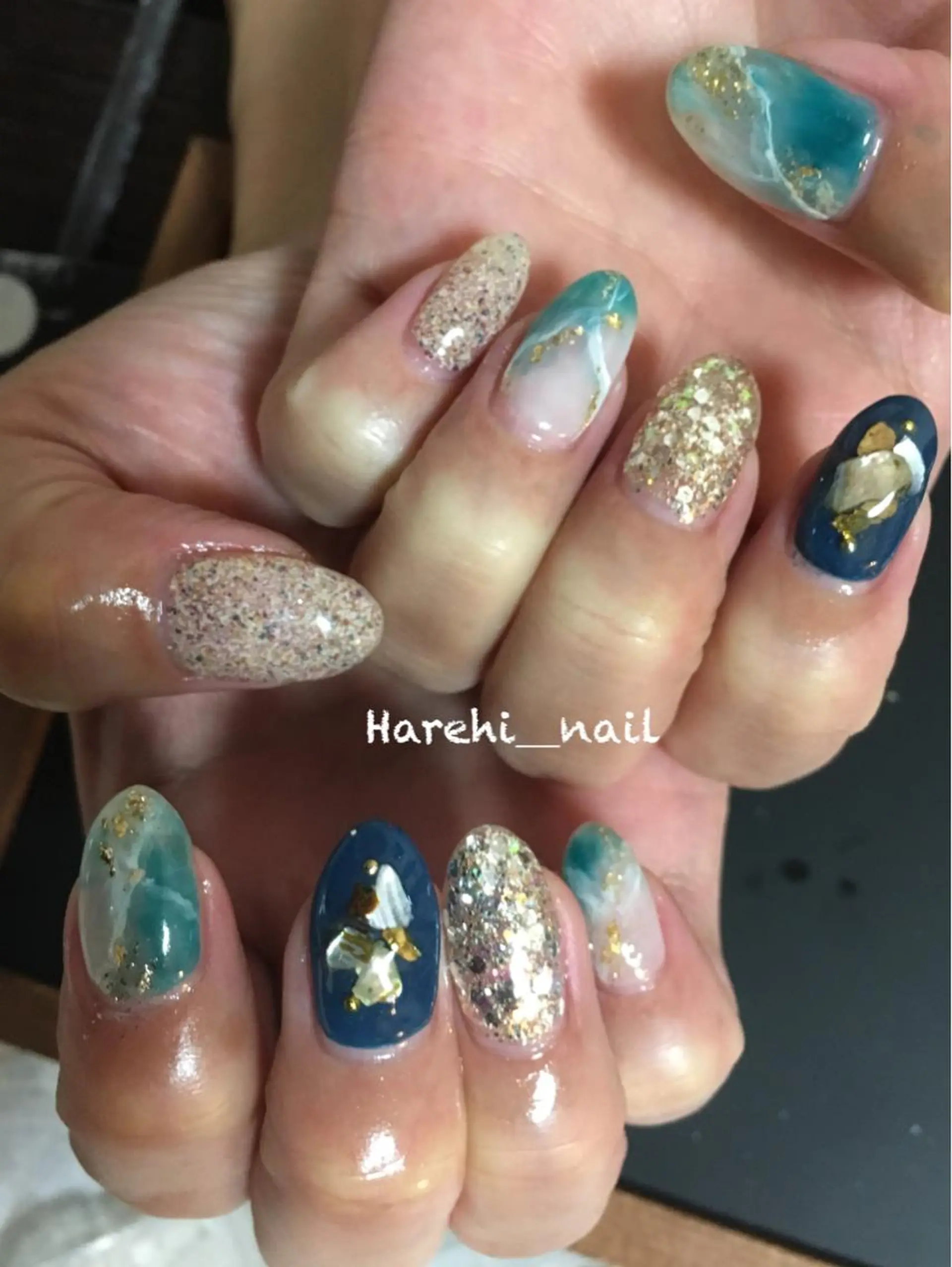 ネイル ハンドネイル Harehi_ nailのネイルデザイン