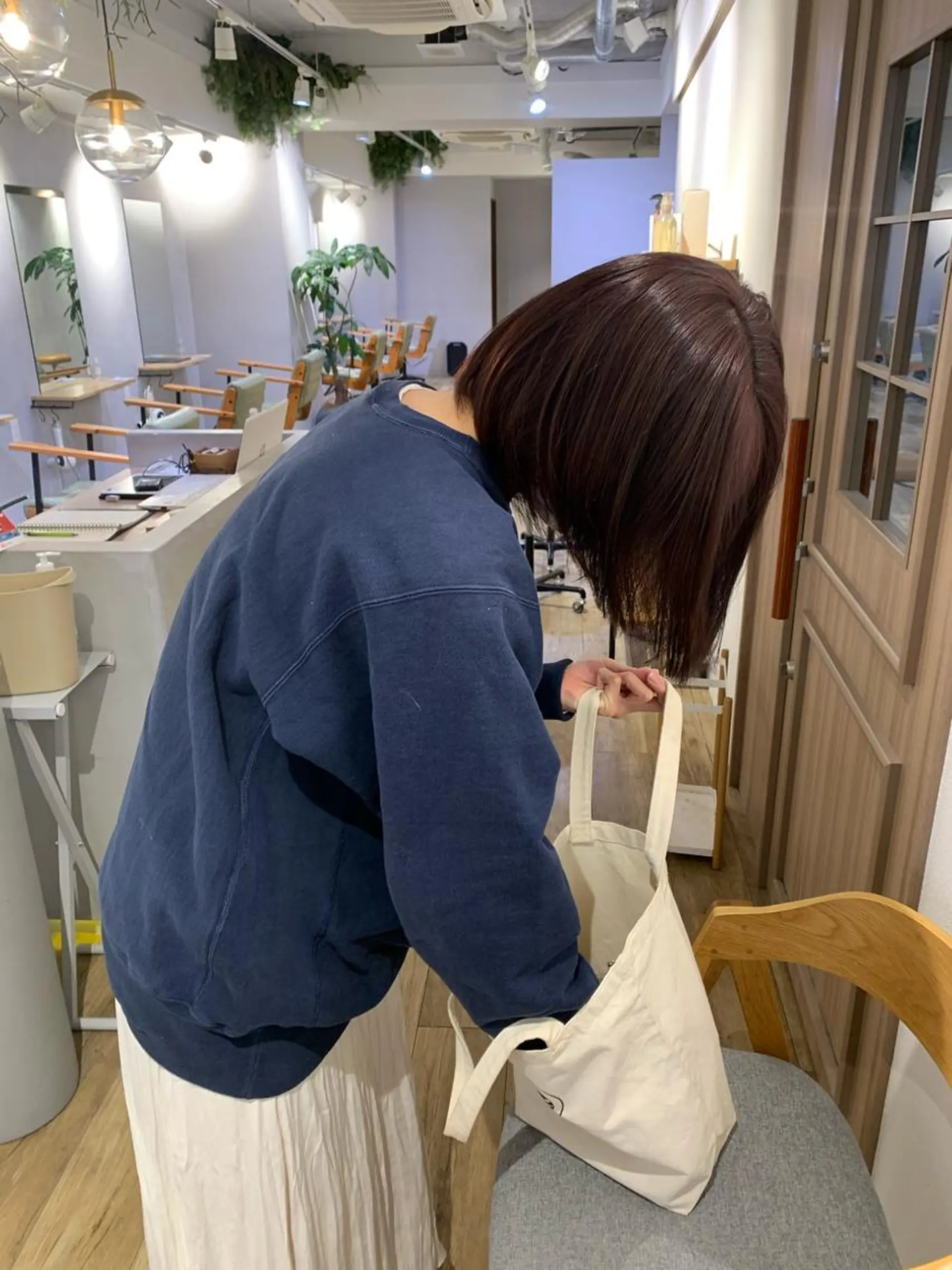 ショート カラー Door代官山所属・詩織/パーマ /代官山のヘアスタイル