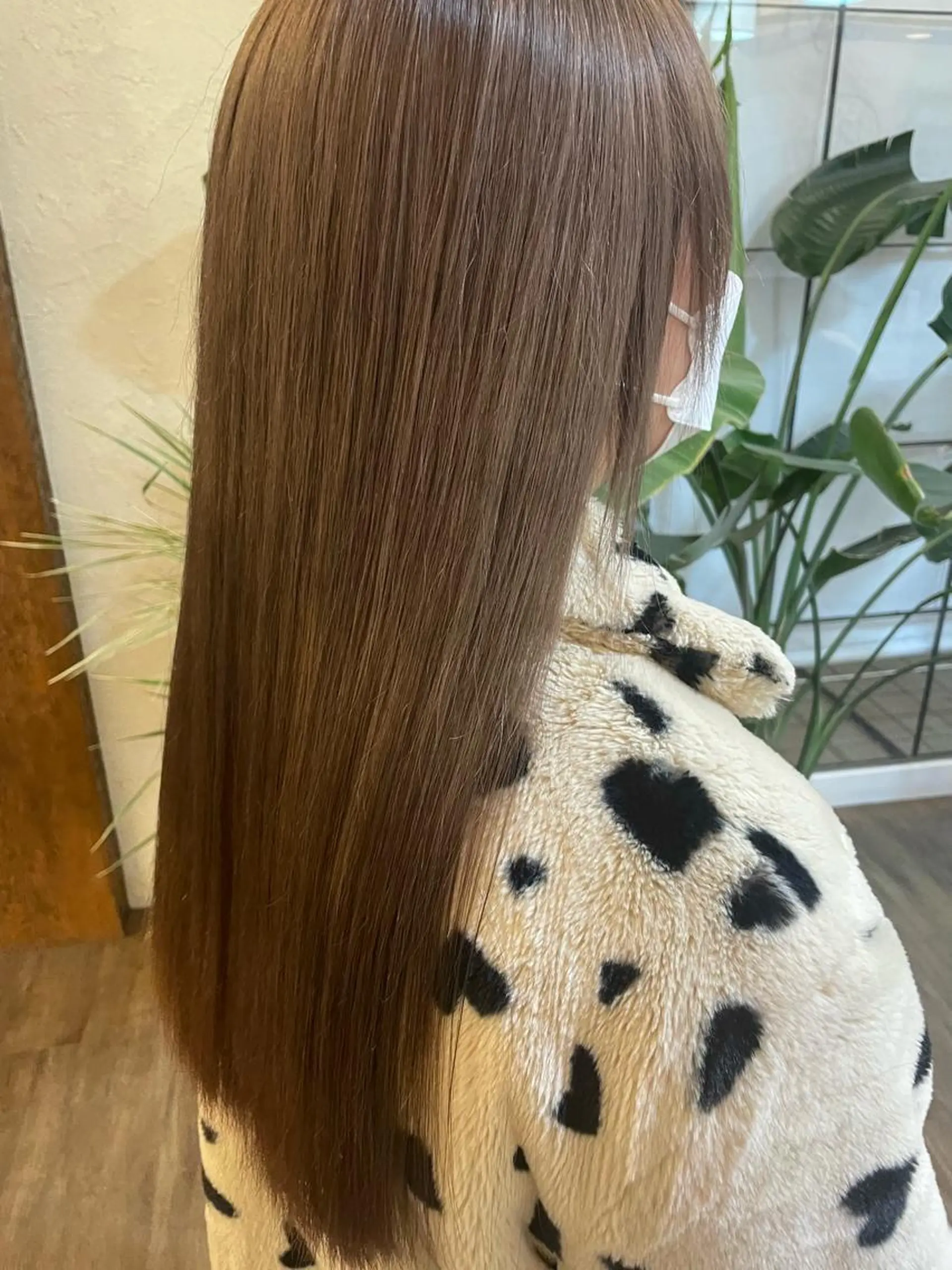 ロング しもかわ かほのヘアスタイル