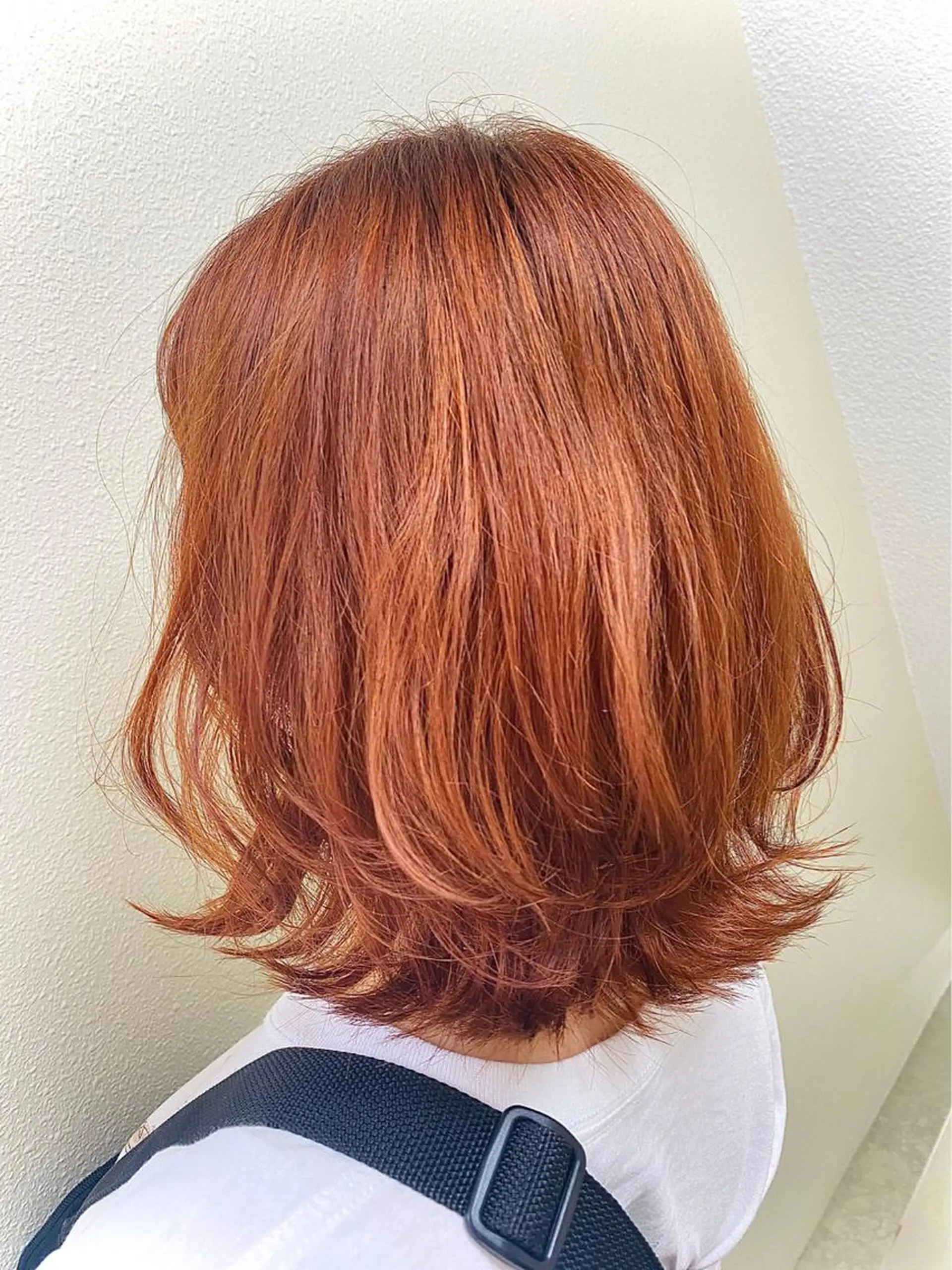 ミディアム カラー ヘアアレンジ メンズ キッズ マツエク・マツパ 女性専用サロン梅田 髪質改善カラーakiのヘアスタイル