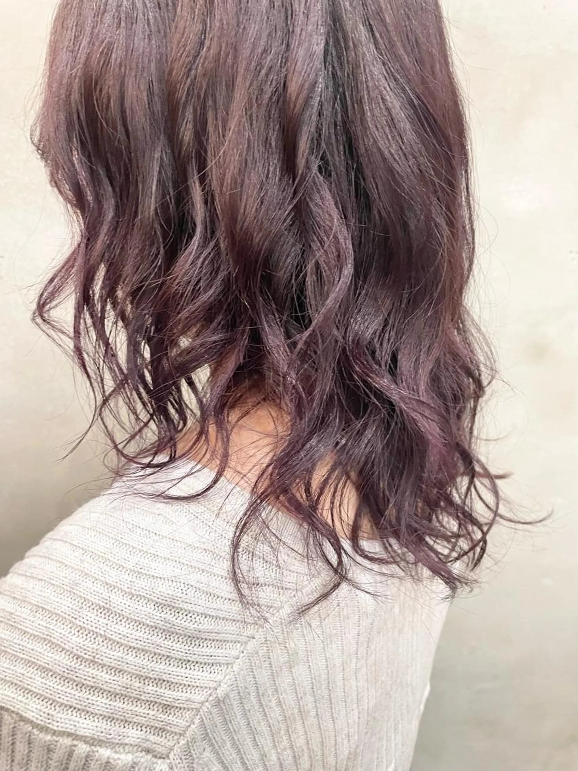 ミディアム カラー ヘアアレンジ カット ヘアカラー トリートメント 【ピンク/韓国ヘア/ ヘアセット】亜海のヘアスタイル