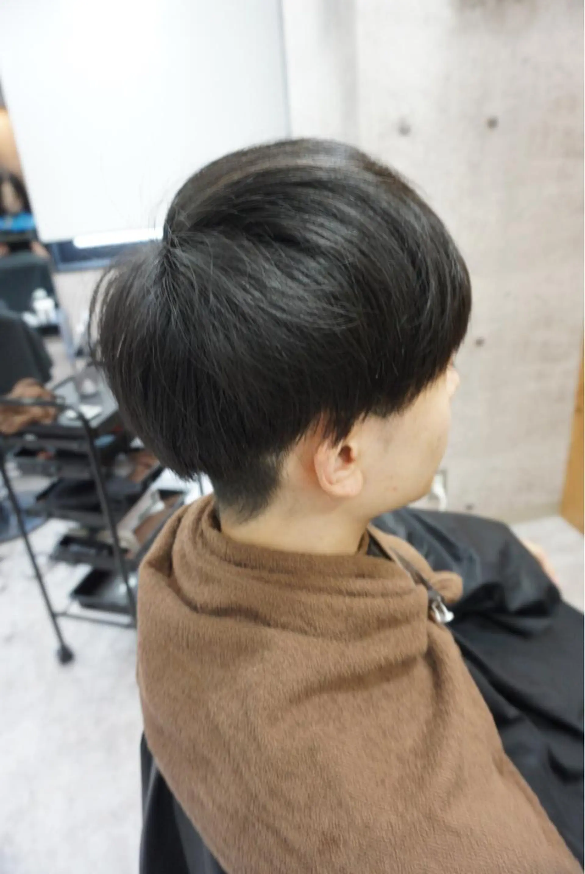 メンズ マッシュ メンズパーマ カット パーマ トリートメント hair teria ryu 大塚のヘアスタイル