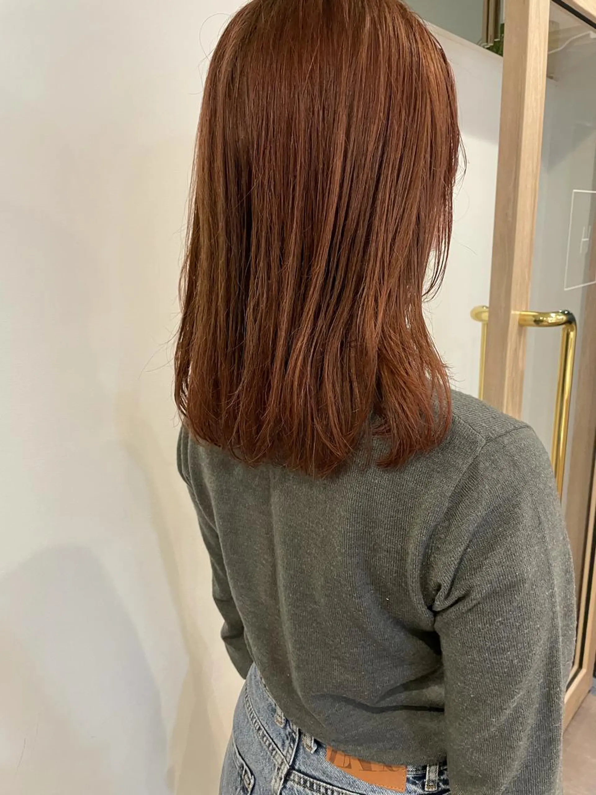 ミディアム 大迫 江梨のヘアスタイル