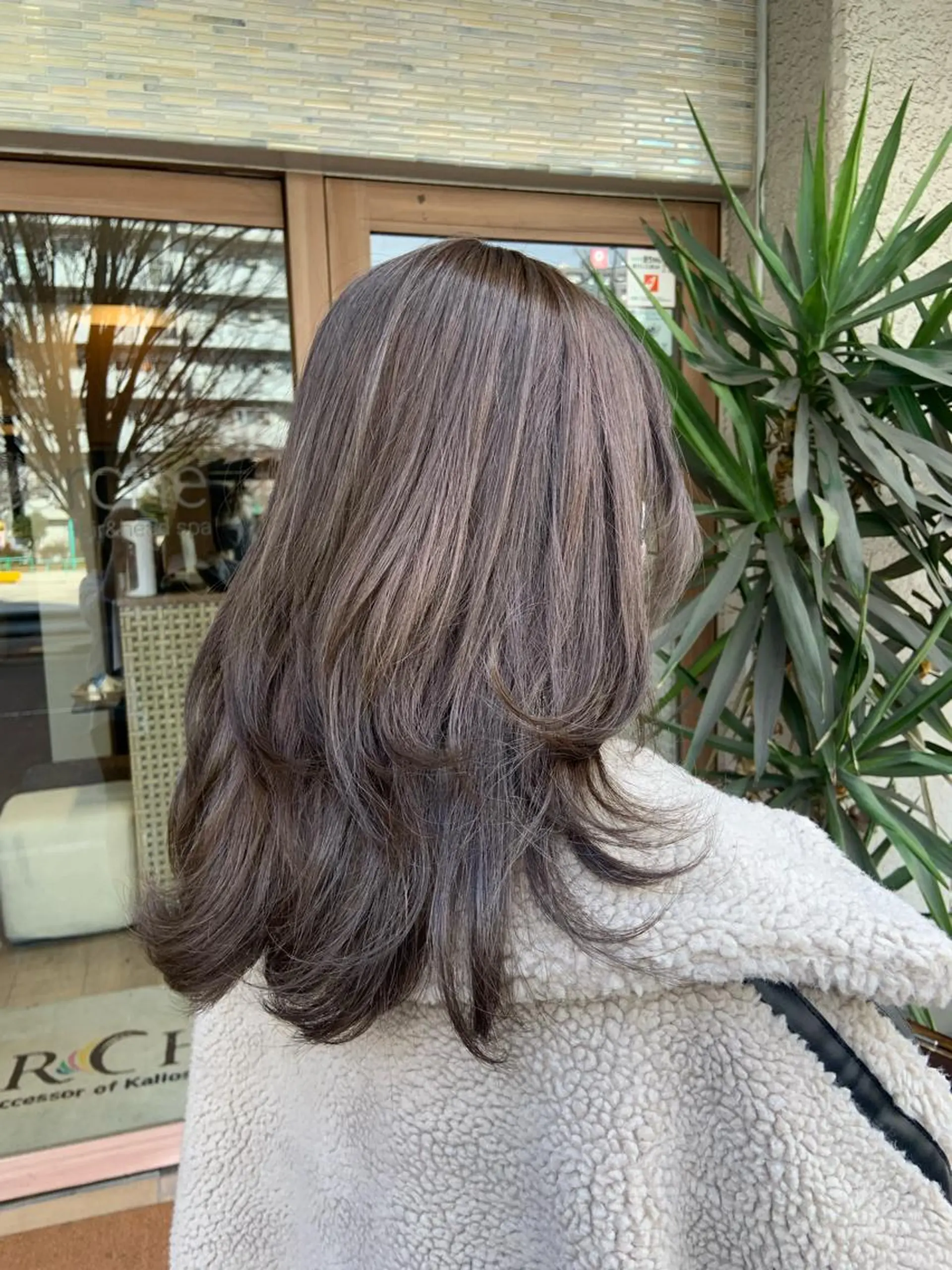 ミディアム カラー 🤍透明感/韓国風 🤍サクラギヒトミのヘアスタイル