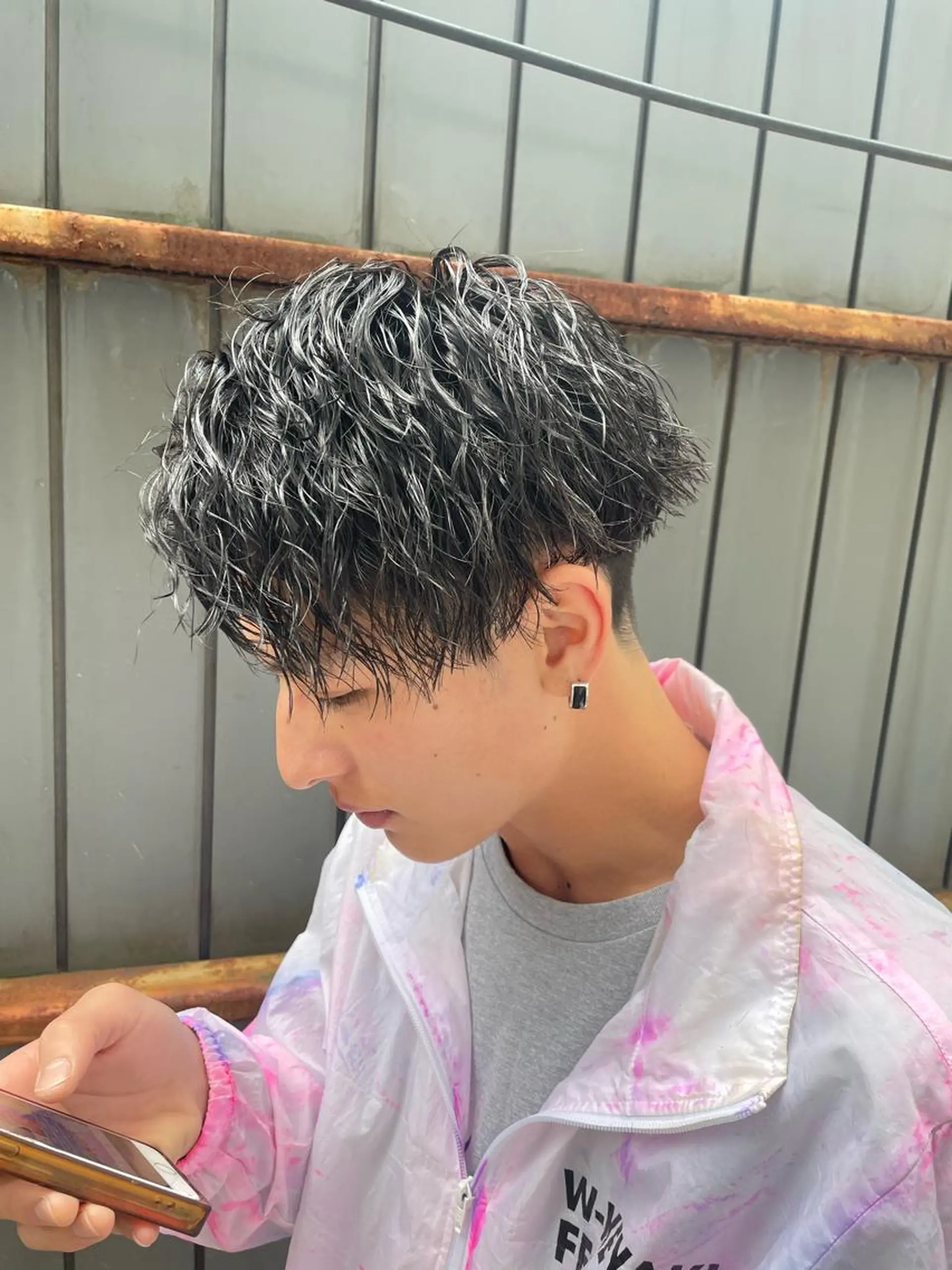 パーマ QUONHEAL(クオンヒール)所属・重名 陸のヘアスタイル