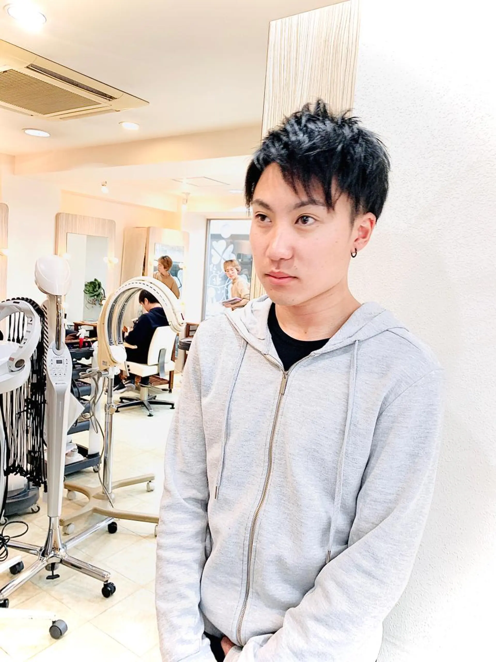 ショート メンズ カット ヘアカラー パーマ トリートメント ヘッドスパ nishimura makotoのヘアスタイル