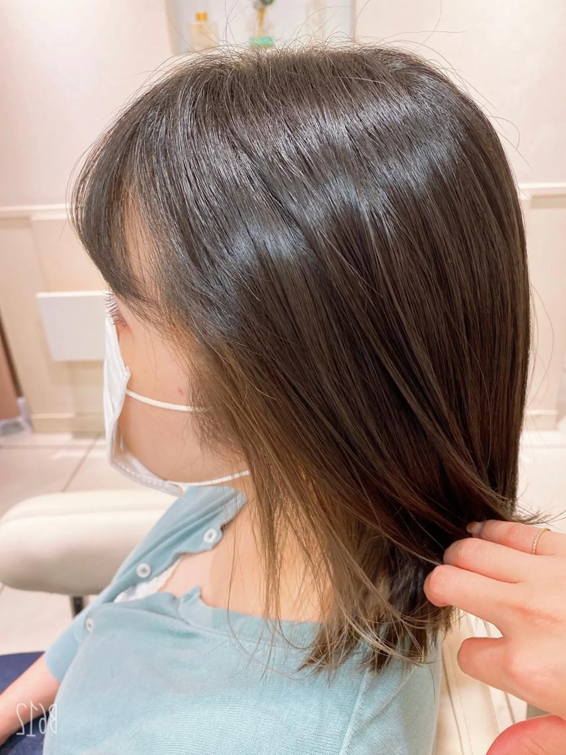 ショート 艶髪✨髪質改善カラー 楠本浩子のヘアスタイル