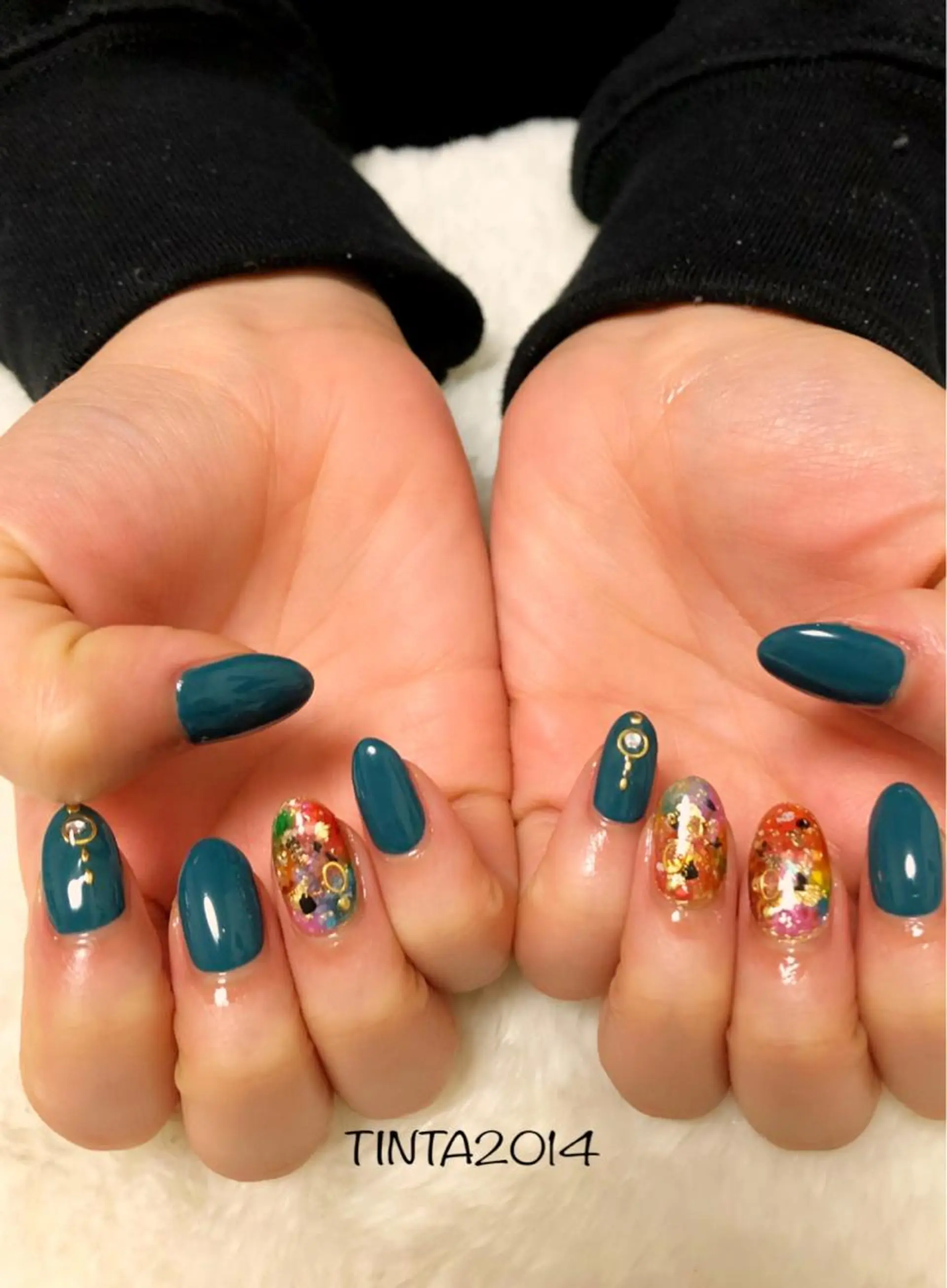 ネイル ニュアンスネイル ネイルサロン ティンタ所属・馬場 典子のネイルデザイン