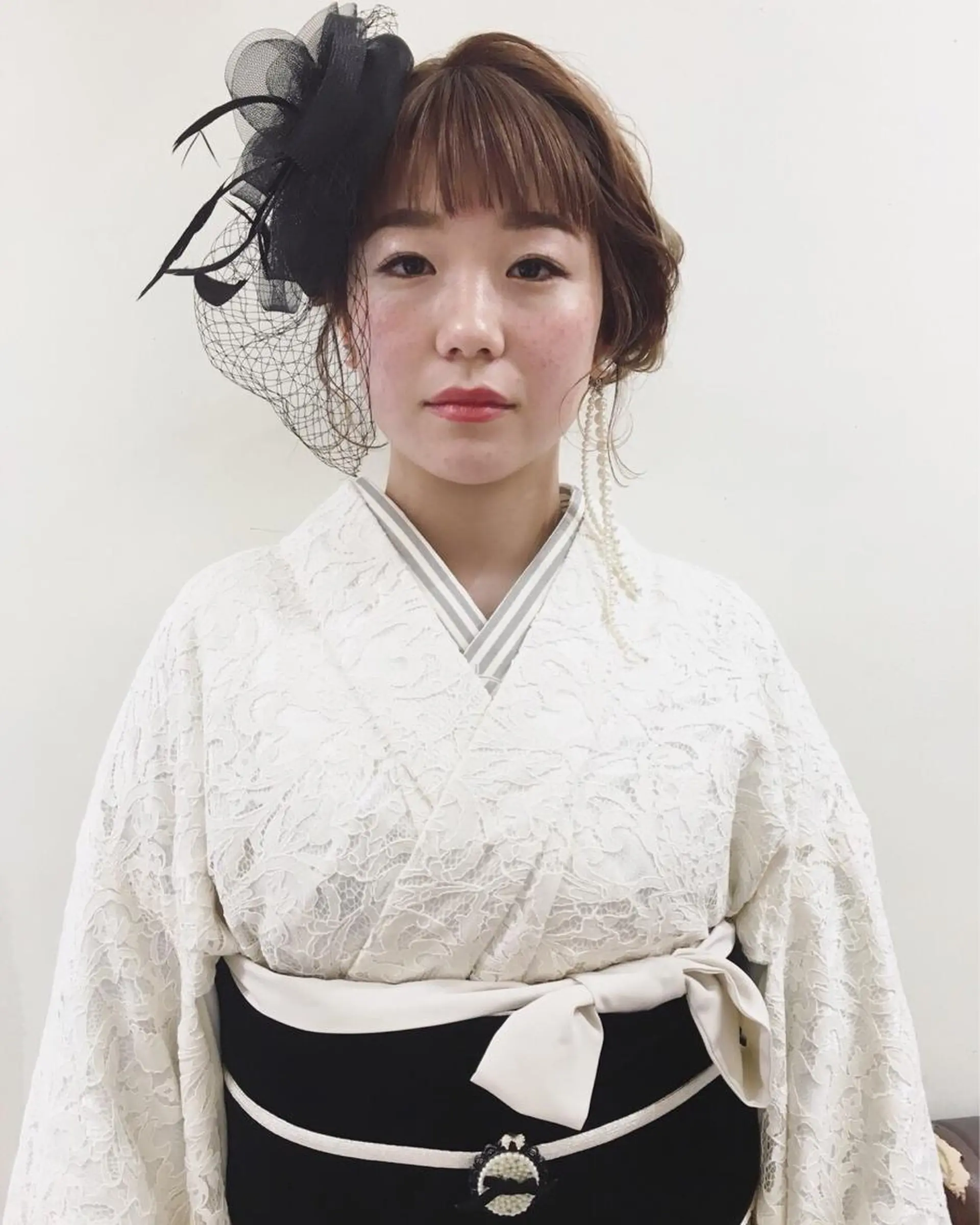 ミディアム ヘアアレンジ RADnoel🌿 梅田茶屋町のマツエク・マツパデザイン