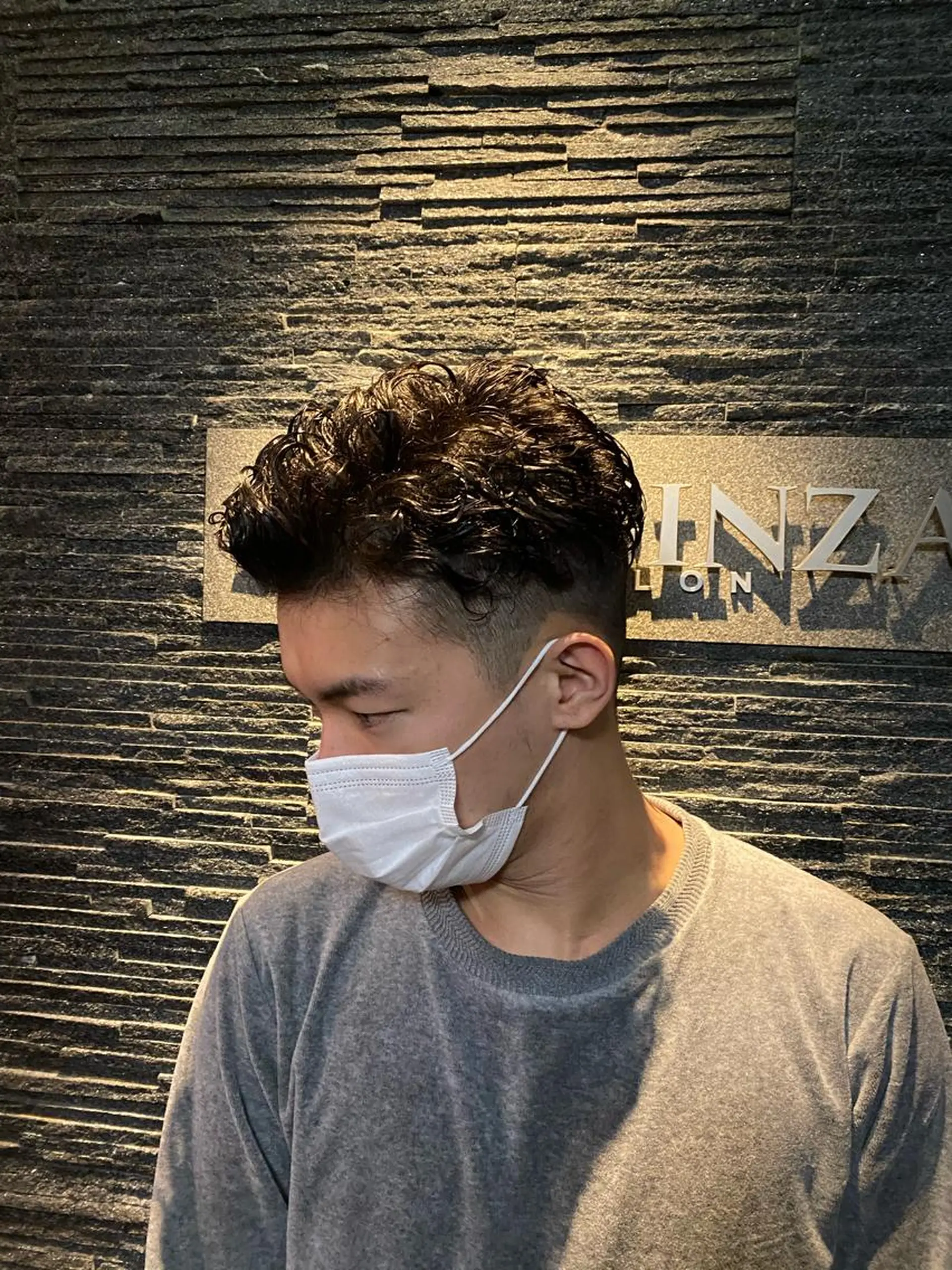 ショート パーマ 💈ヒロ銀座💈 ✨墓越聖菜✨のヘアスタイル