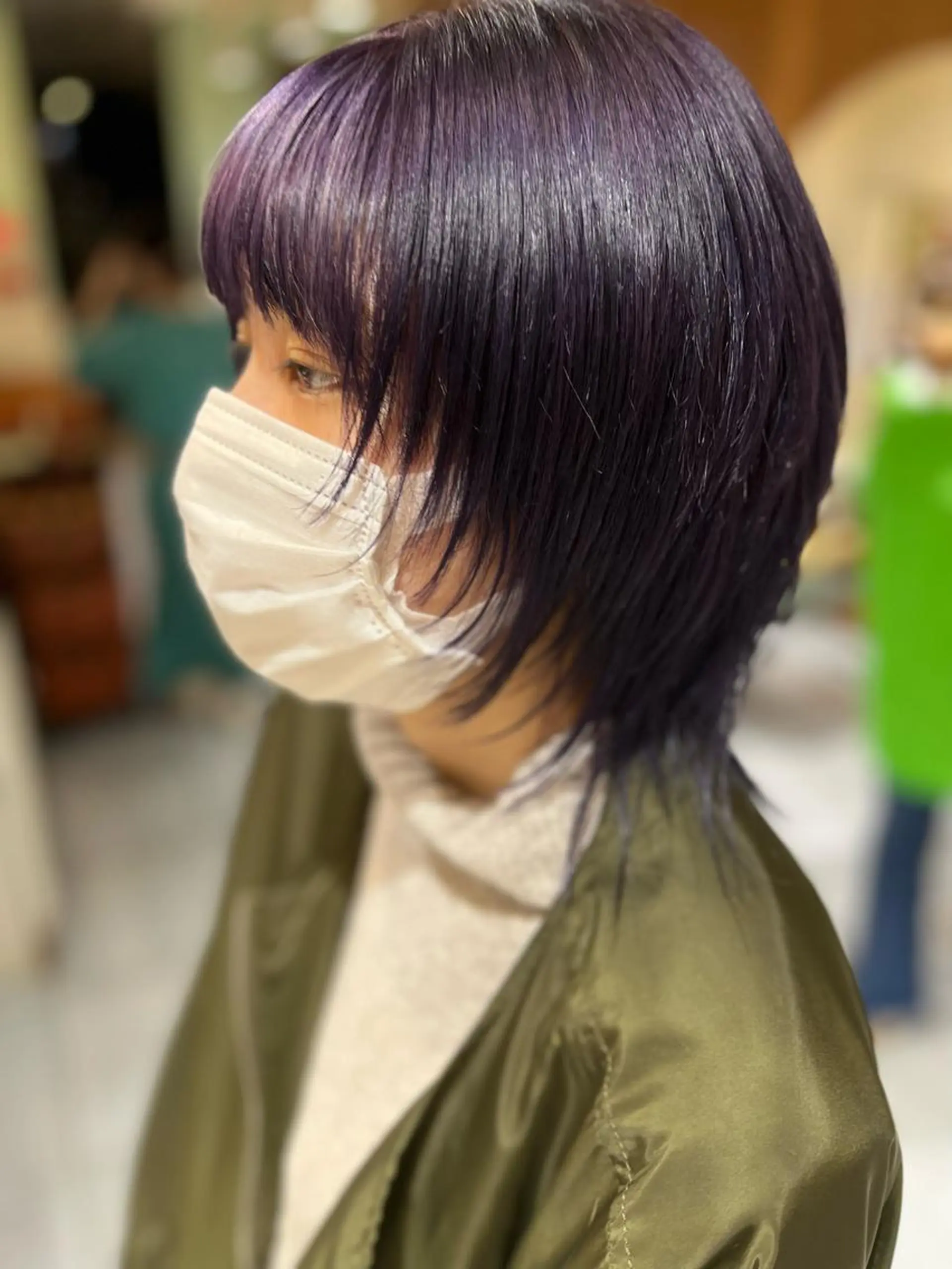 ミディアム カラー ヘアアレンジ 🌷山田 有友名🌷のヘアスタイル