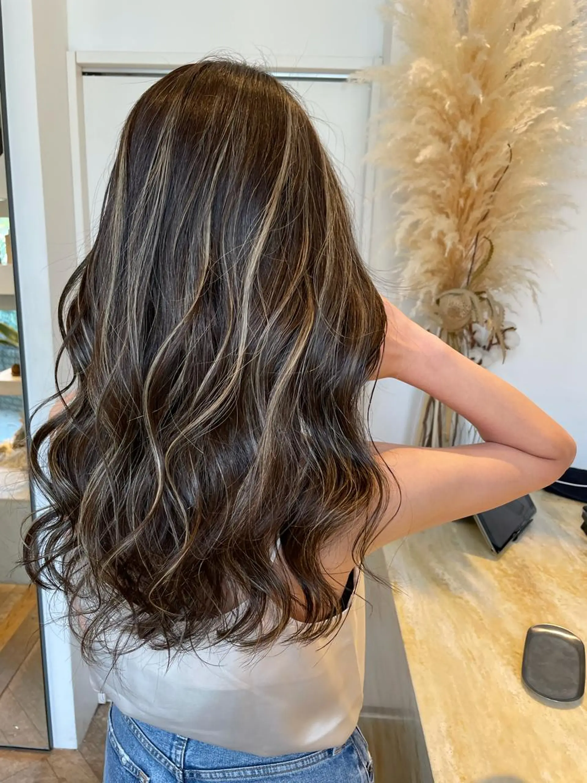 ロング カラー Bree"ze所属・大河原 修太のヘアスタイル