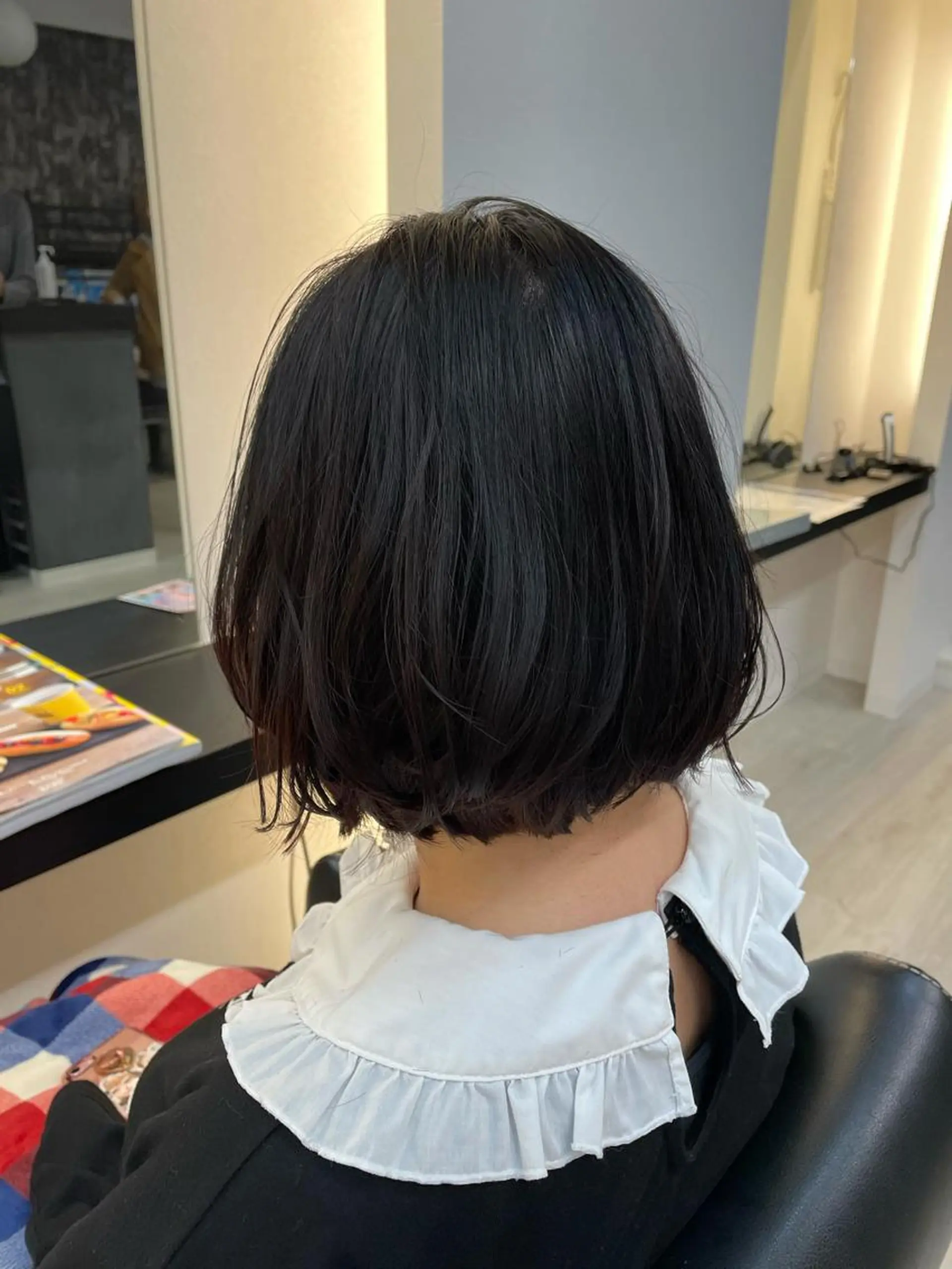 ミディアム ヘアアレンジ ボブ Hair salon Reve〜レーヴ〜所属・髪質改善・美髪矯正 特化型美容師・北野のヘアスタイル