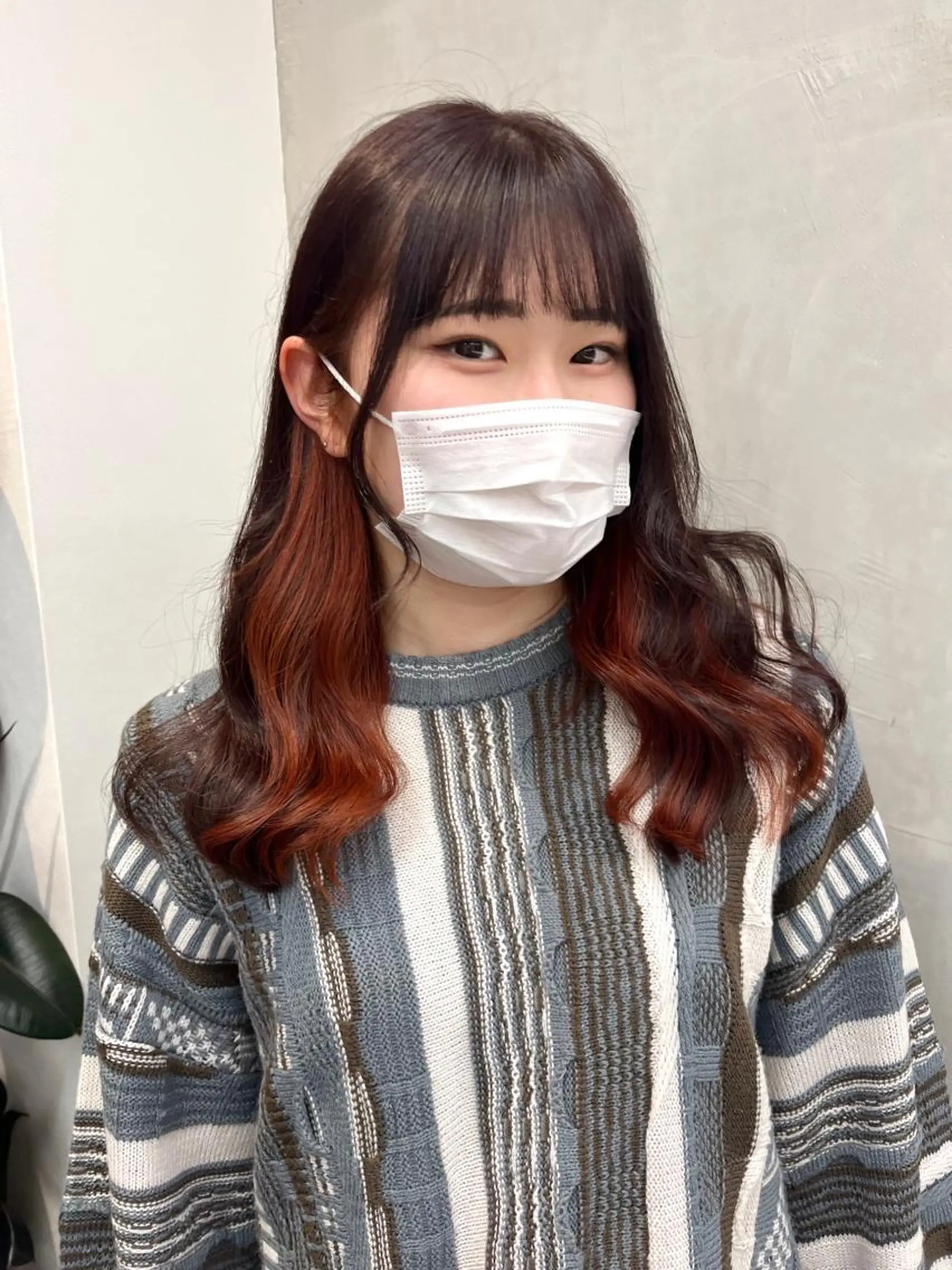 セミロング カラー charer eye salon所属・マブチ キサラのマツエク・マツパデザイン