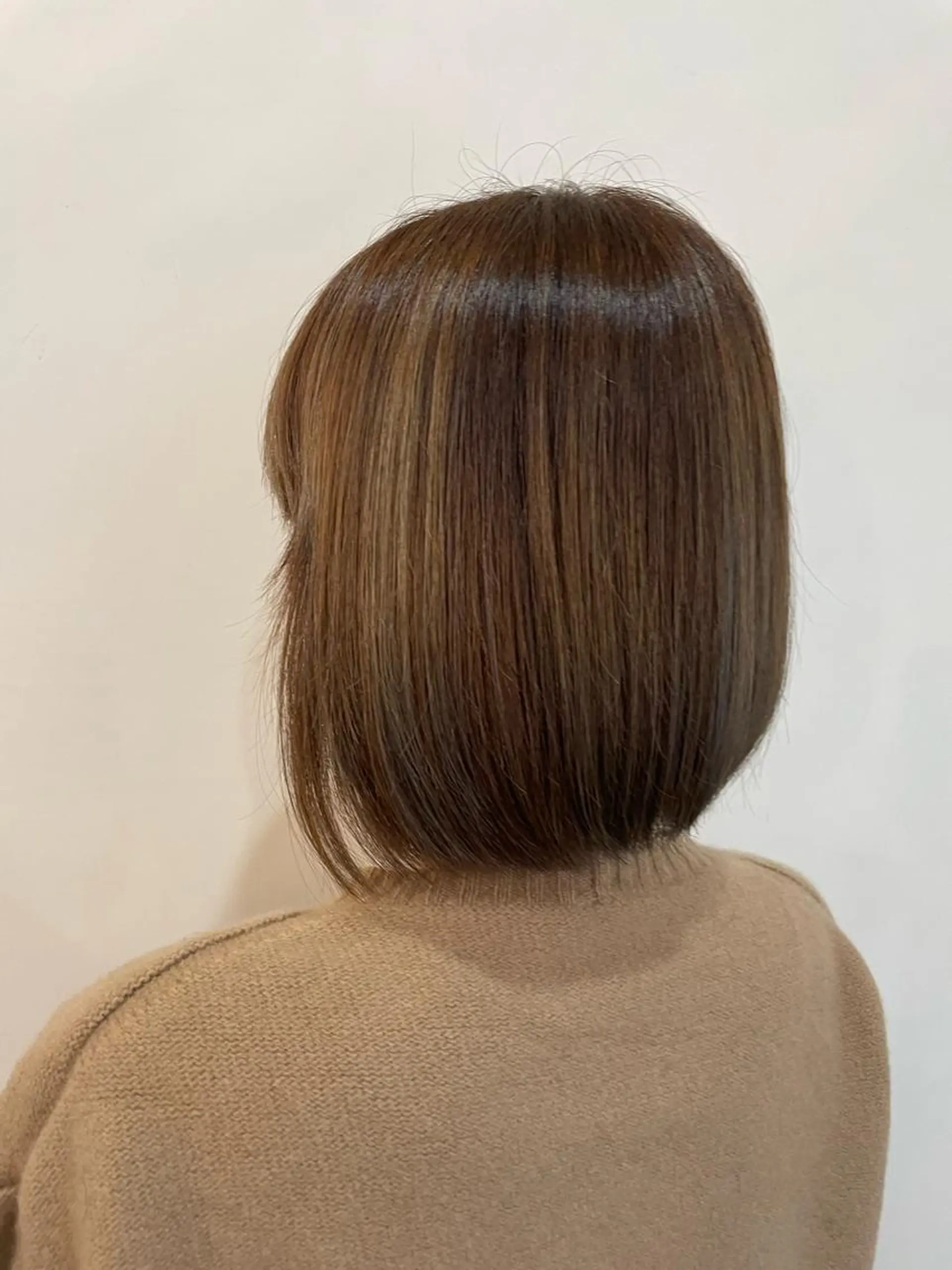 ショート アッシュ ハイライト 永田 まどかのヘアスタイル