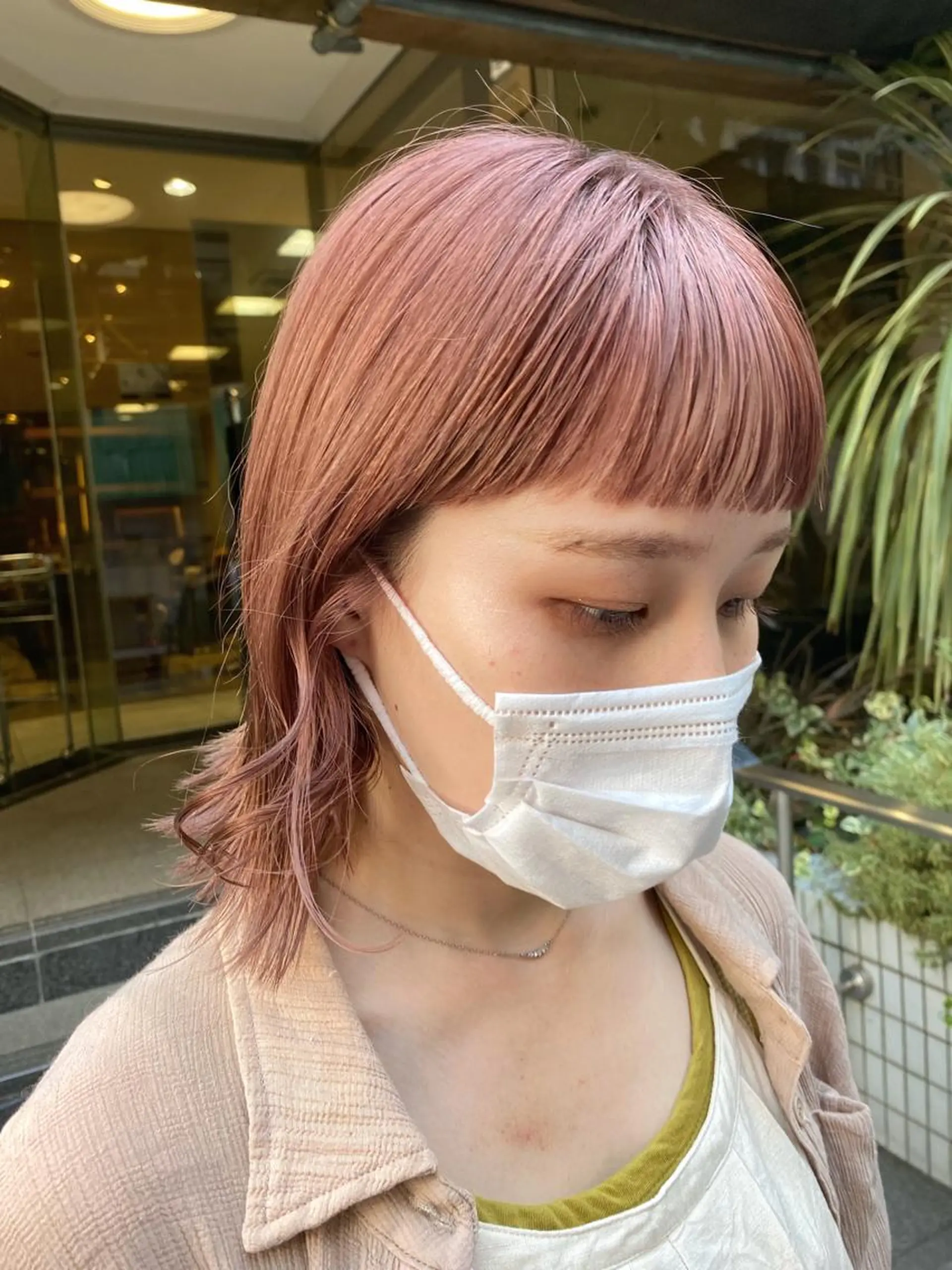 ショート カラー ブリーチ指名No.1 Daikiのヘアスタイル