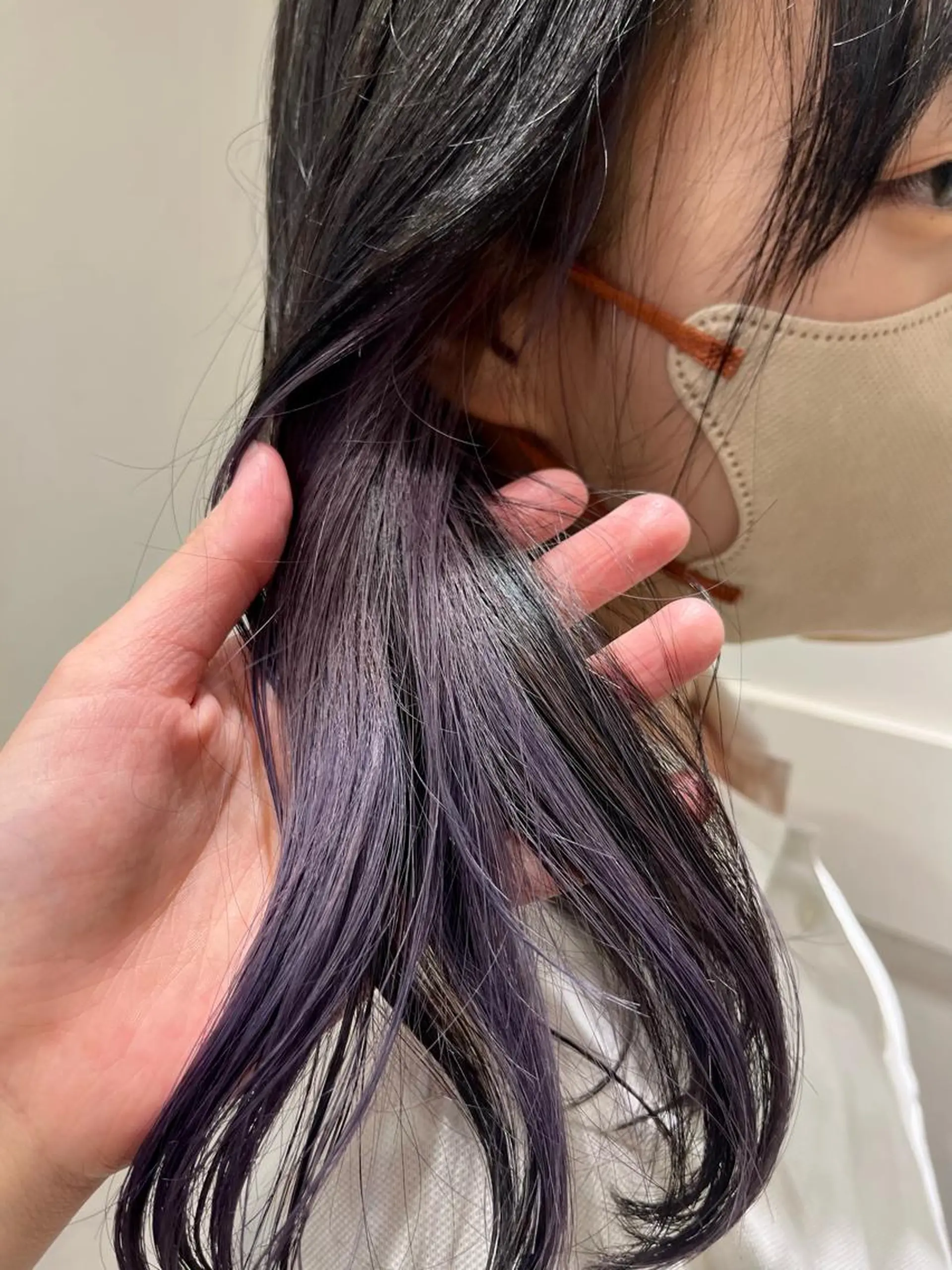 ミディアム 🫧ハイトーン個性髪 🫧マヤのヘアスタイル