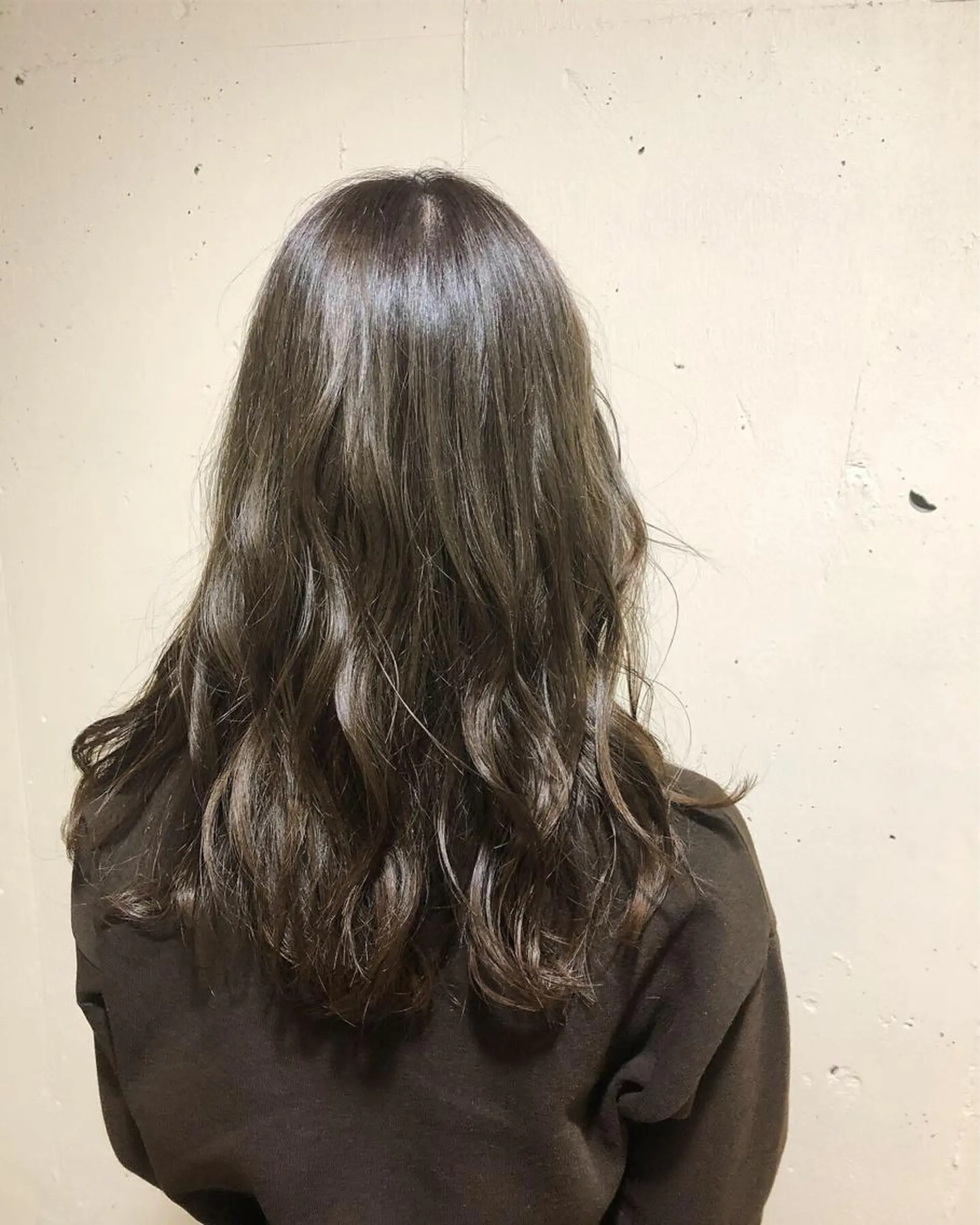 セミロング パーマ美容師 hanaのヘアスタイル