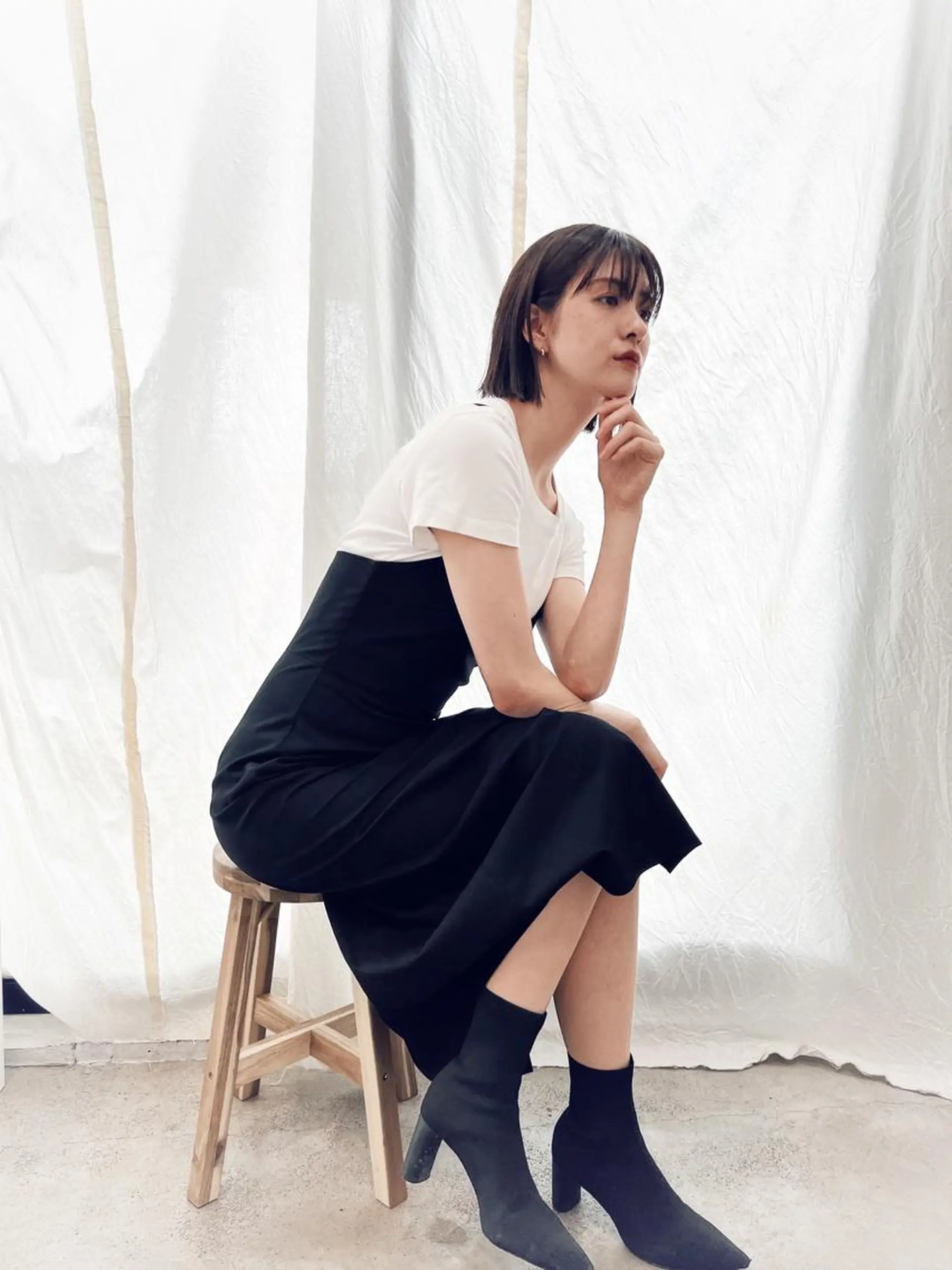 ショート カラー 縮毛矯正 トリートメント loka所属・山本 晶大のヘアスタイル