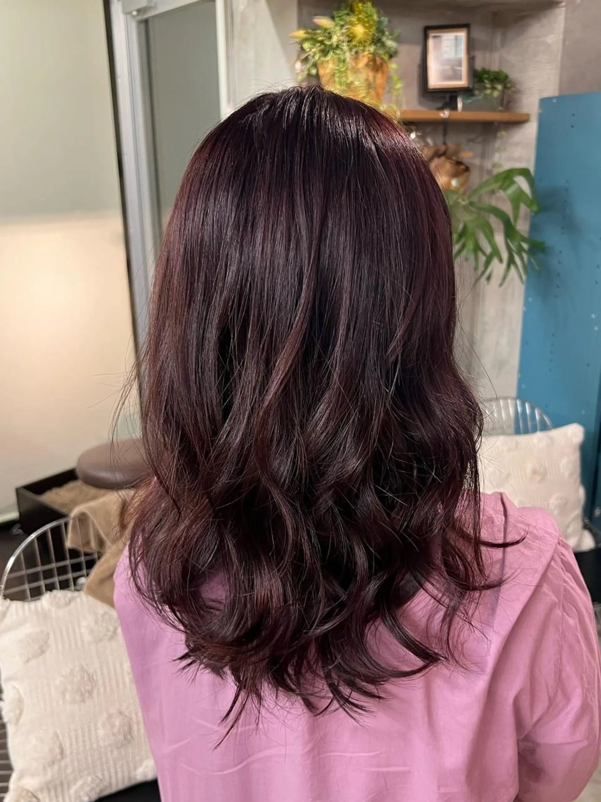 ロング 土田かほ/本日🈳 透明感カラー🍃のヘアスタイル