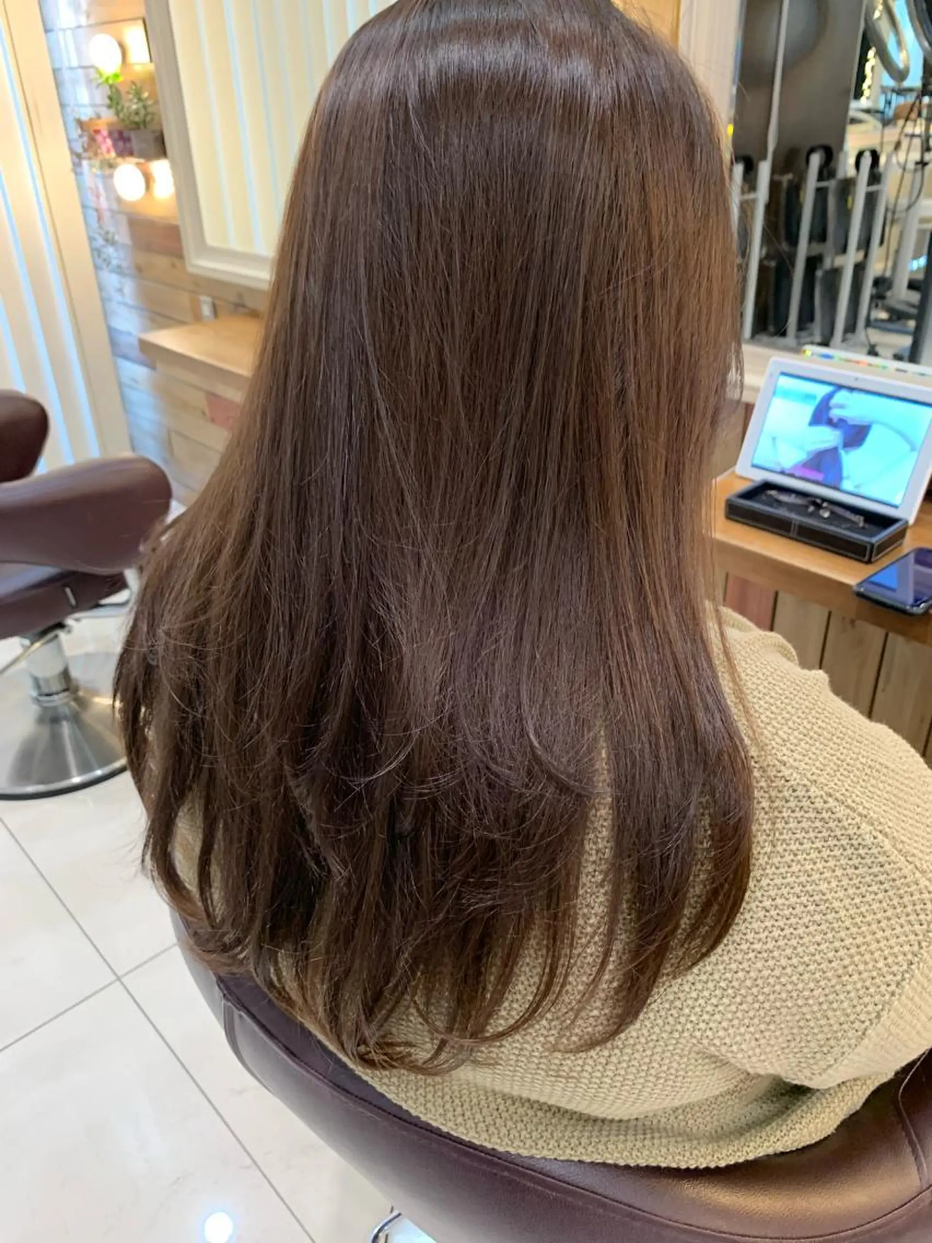 カラー カット ヘアカラー 黒田瀬奈/ボブ まろやかベージュのその他イメージ