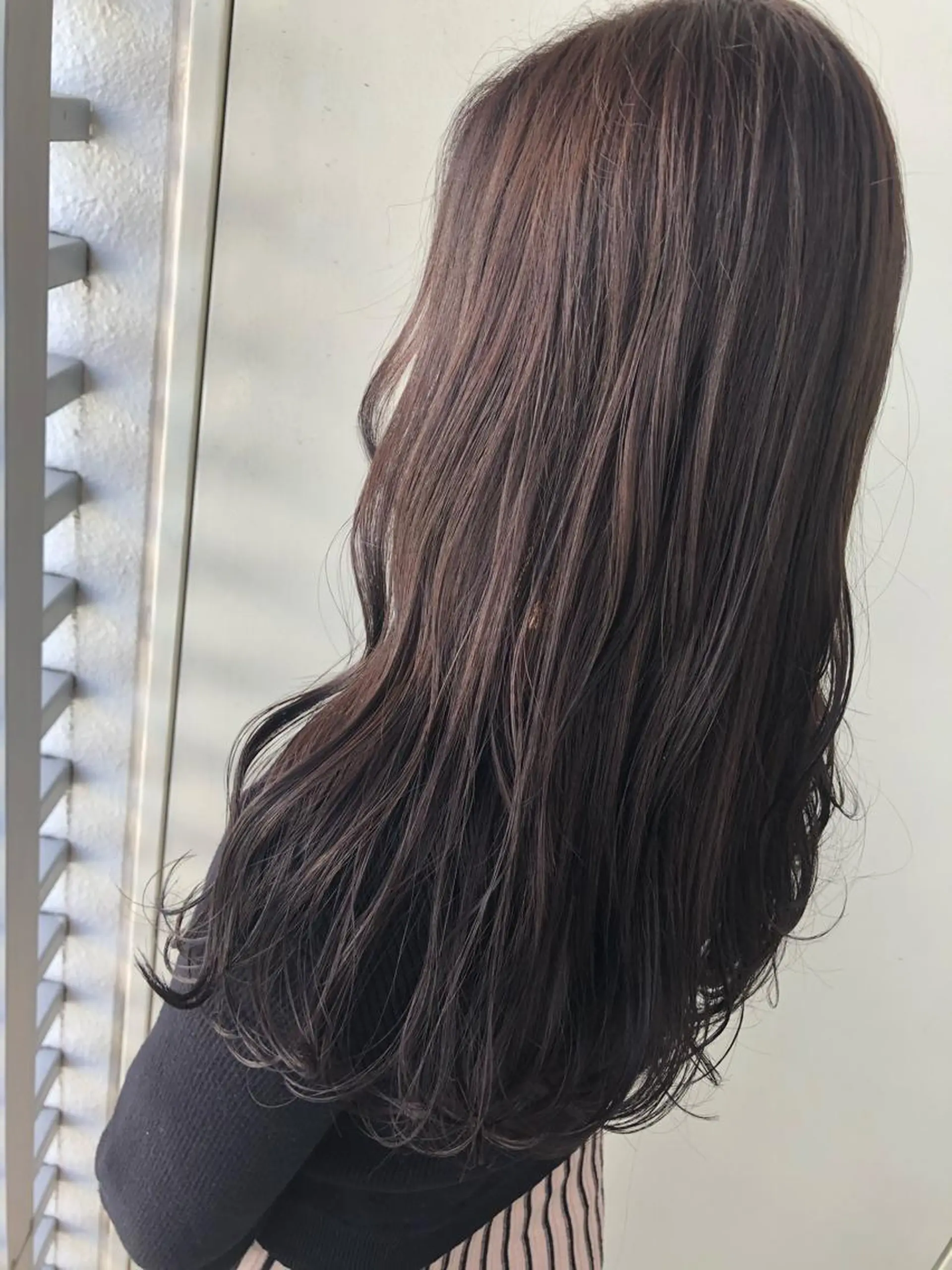 セミロング カラー 荒木 康太のヘアスタイル