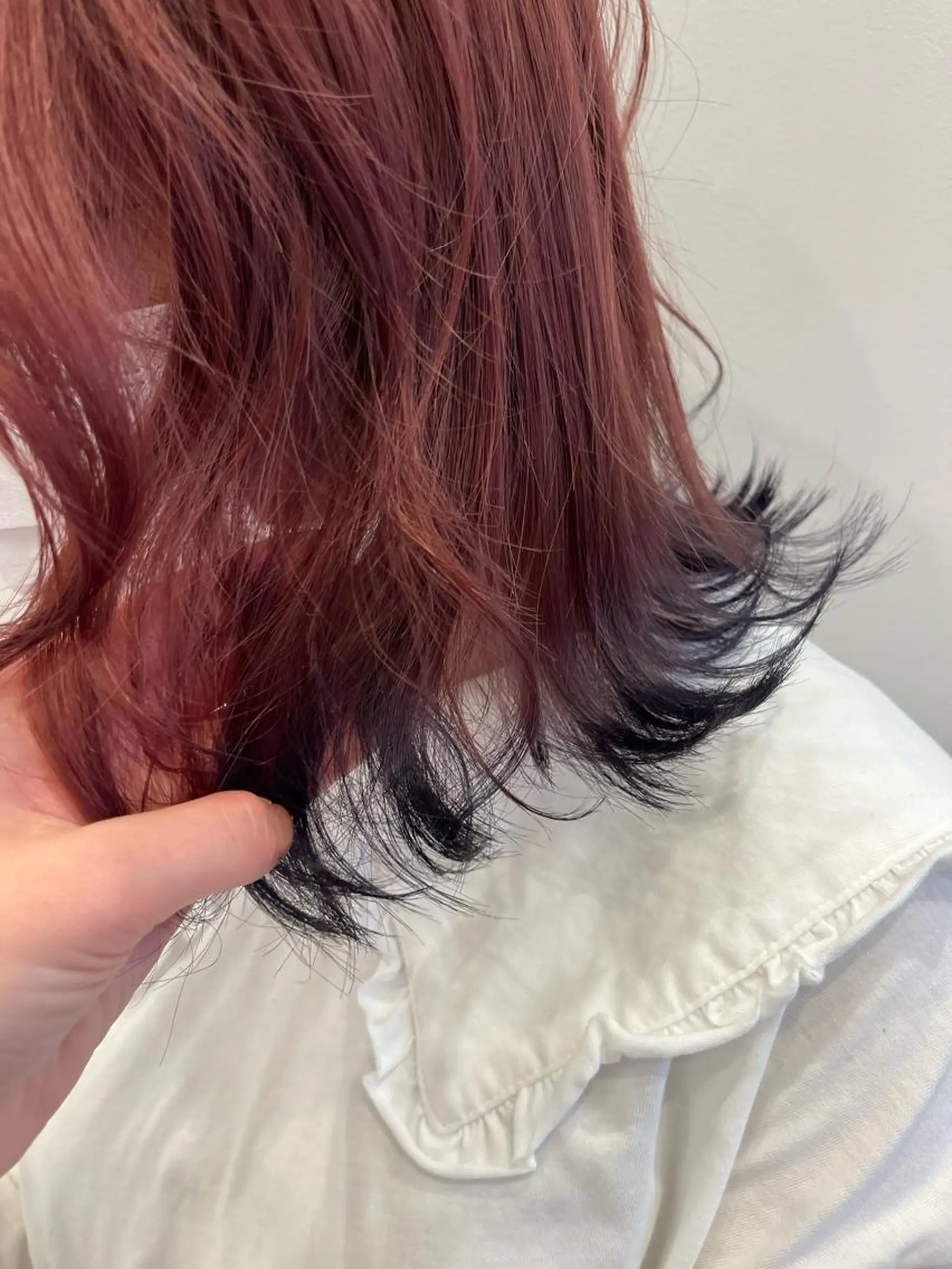 セミロング カラー ヘアアレンジ メンズ haruka 🩶のヘアスタイル