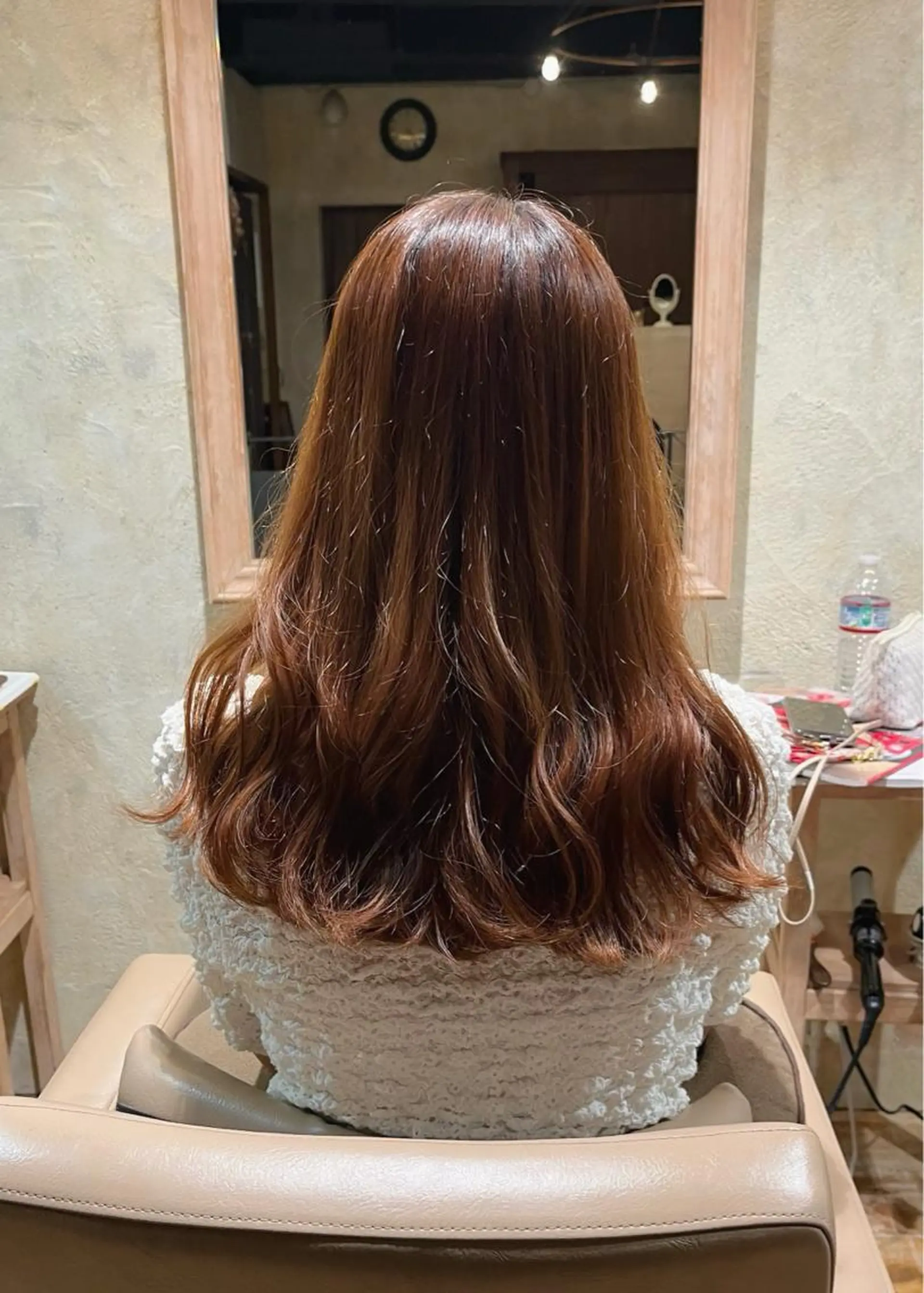 ロング 田中 鈴乃のヘアスタイル