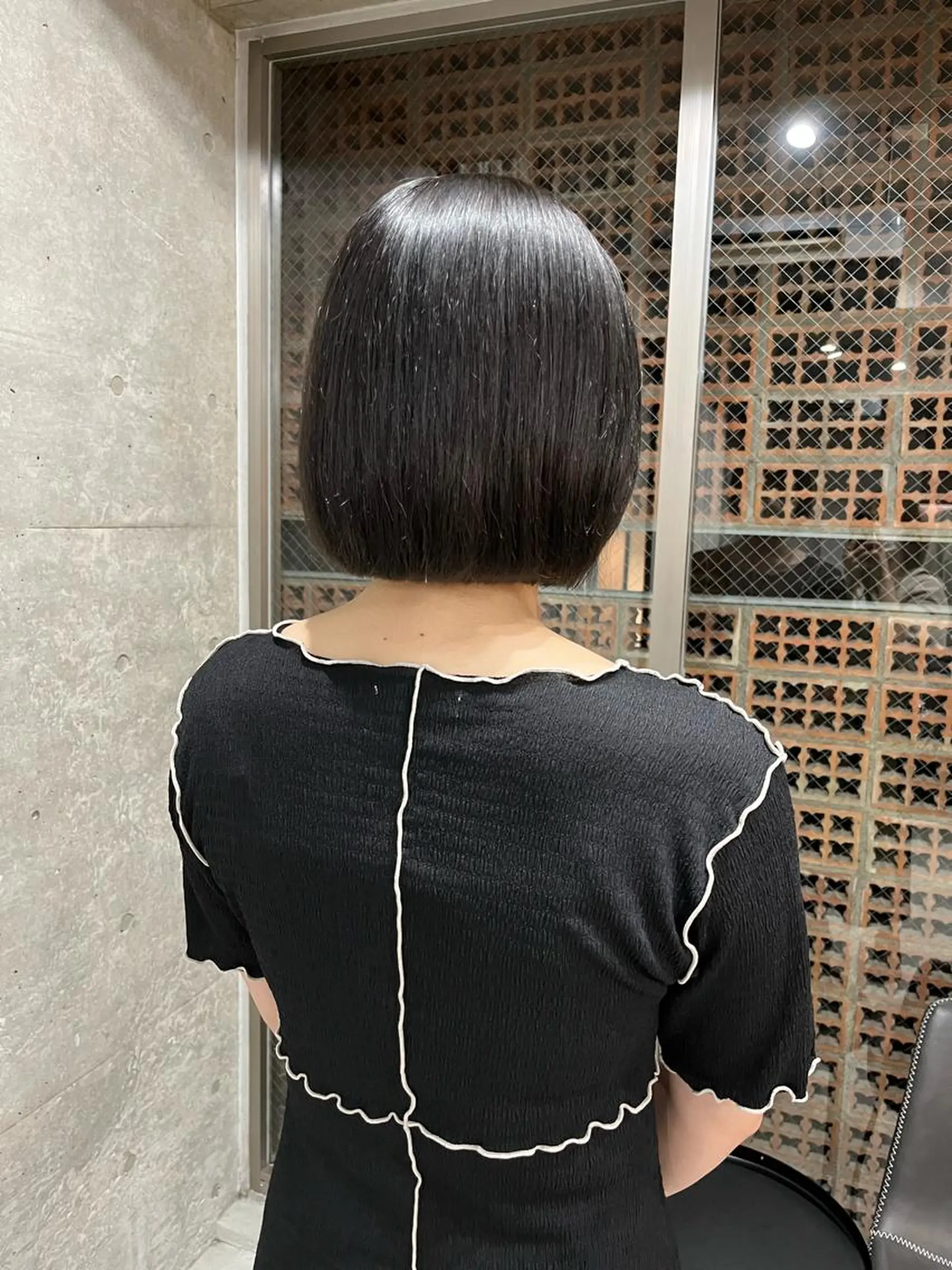 ショート パーマ カット ロングパーマ木村 ボブパーマのヘアスタイル