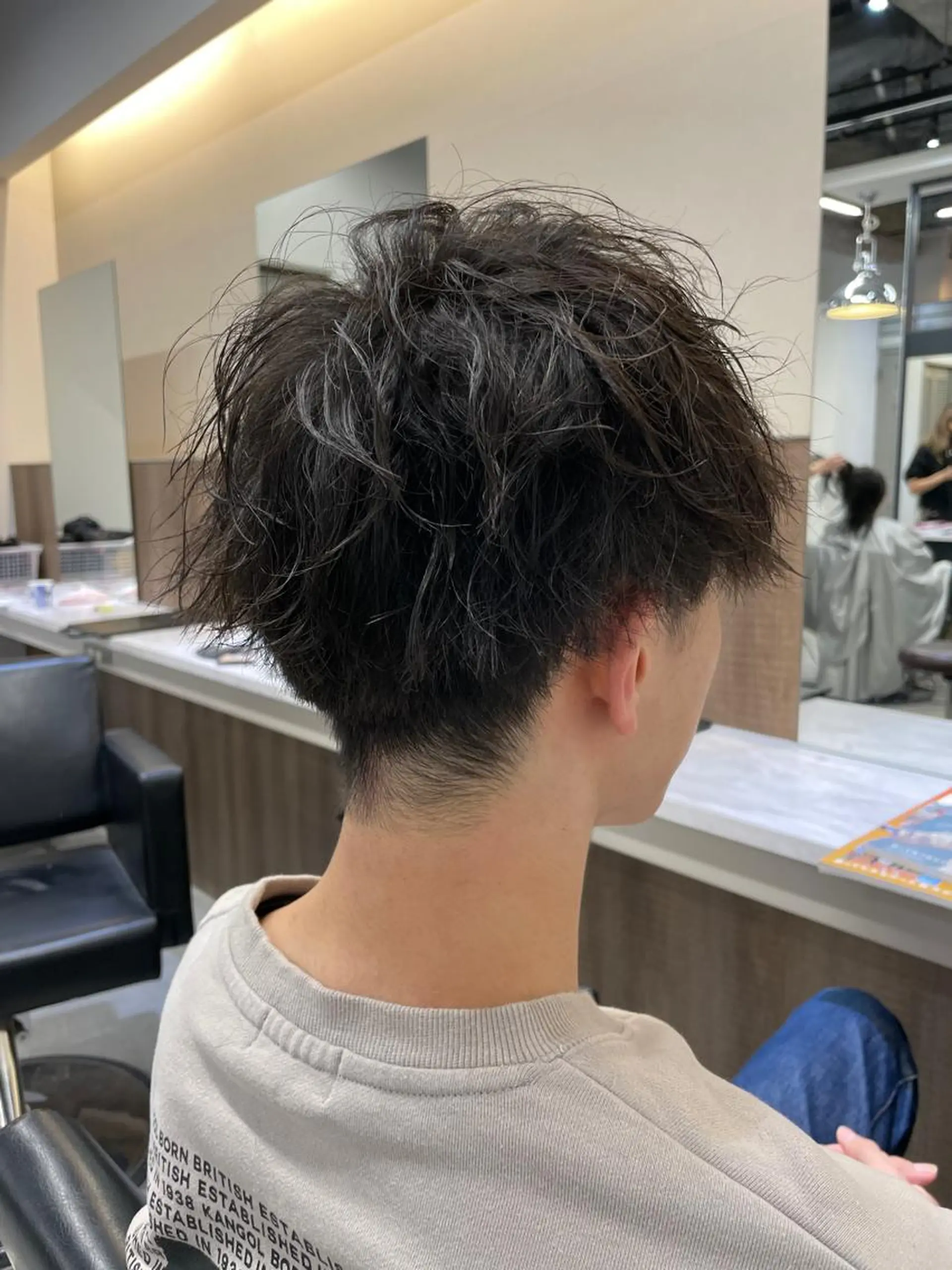 パーマ メンズ カット パーマ 福永速人 /メンズパーマのヘアスタイル