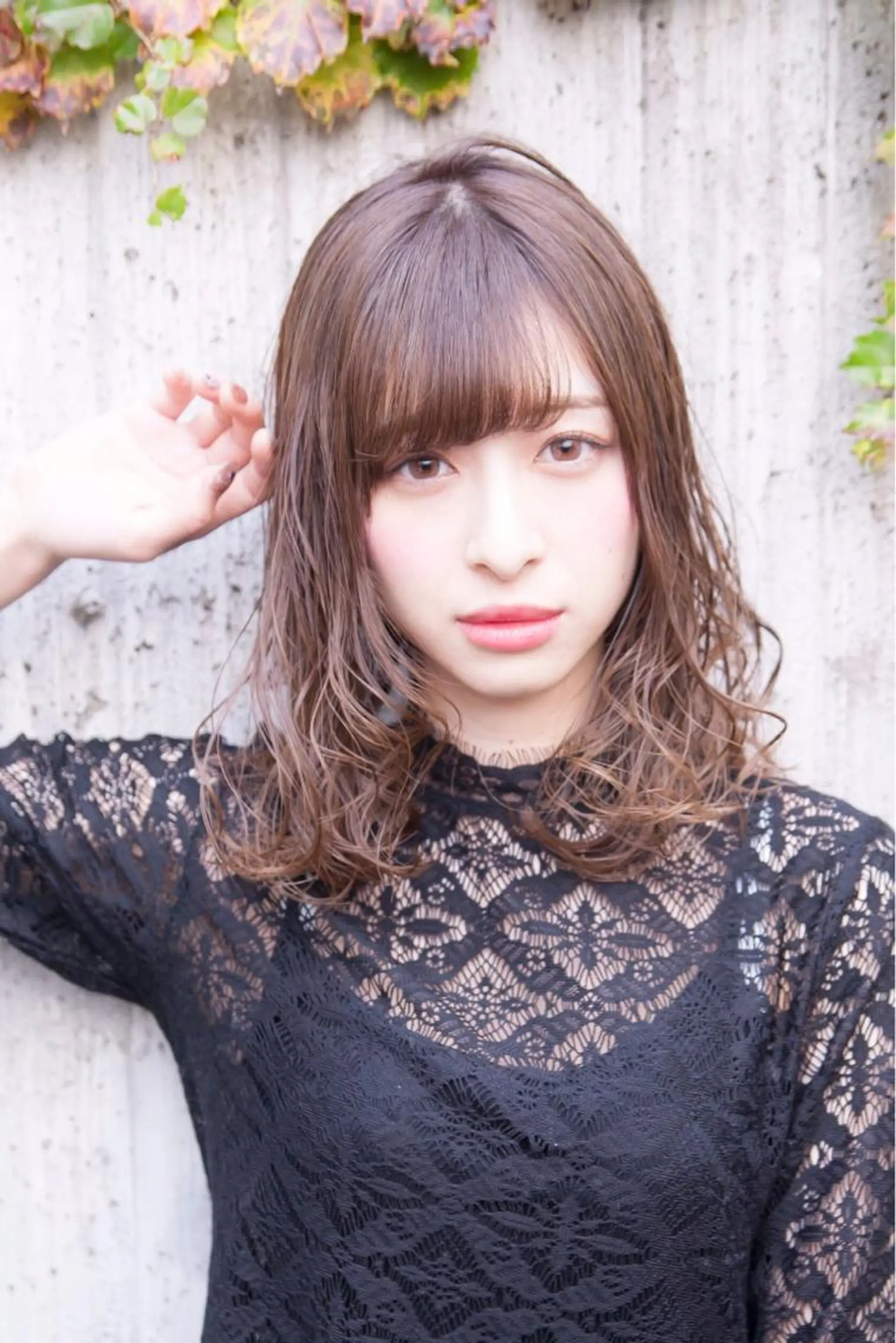 ミディアム カラー hao所属・西山 頌太のヘアスタイル