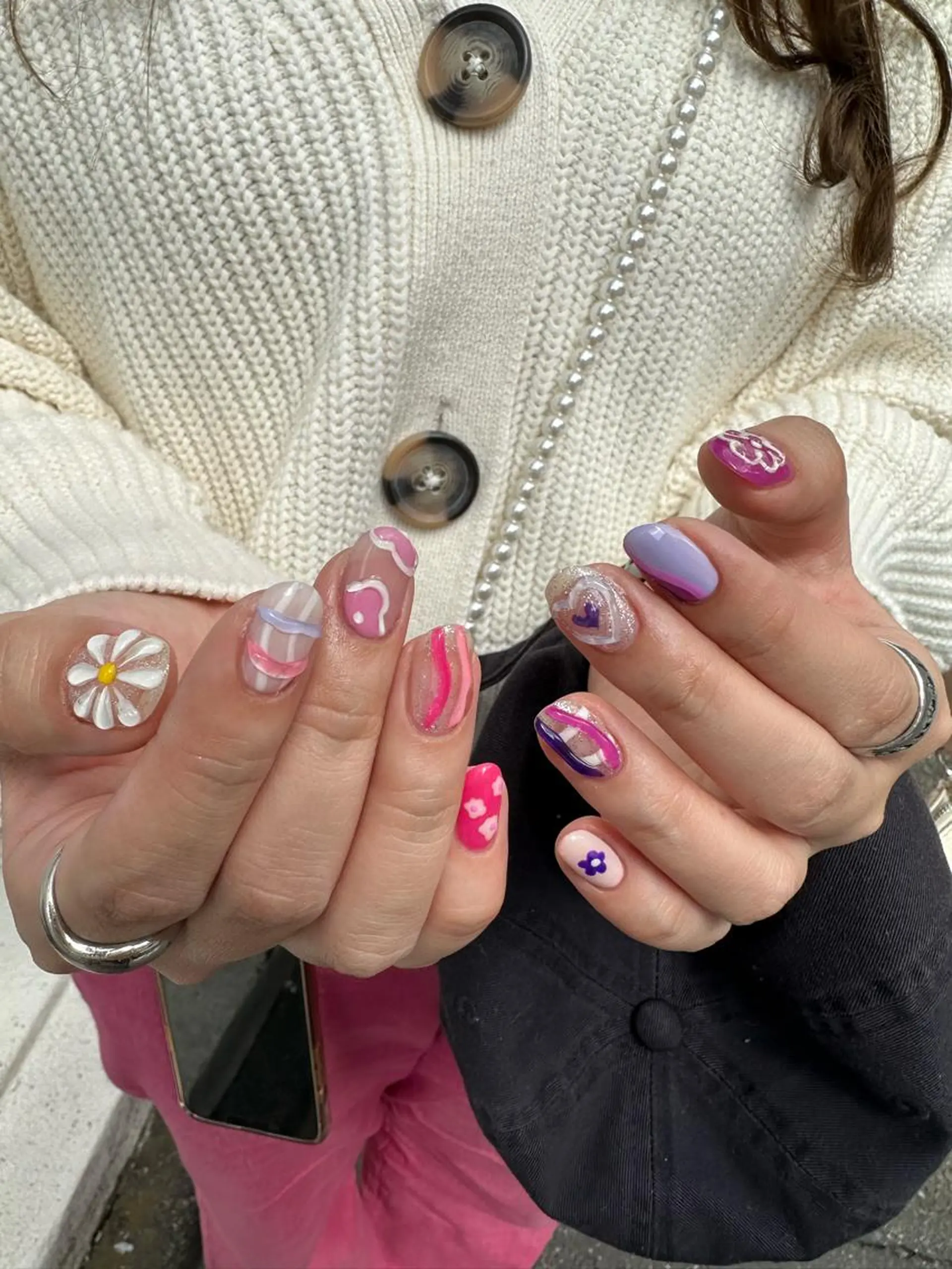 ネイル ハンドネイル フットネイル 個性派ネイル 🌼 ハルカ ♡のマツエク・マツパデザイン