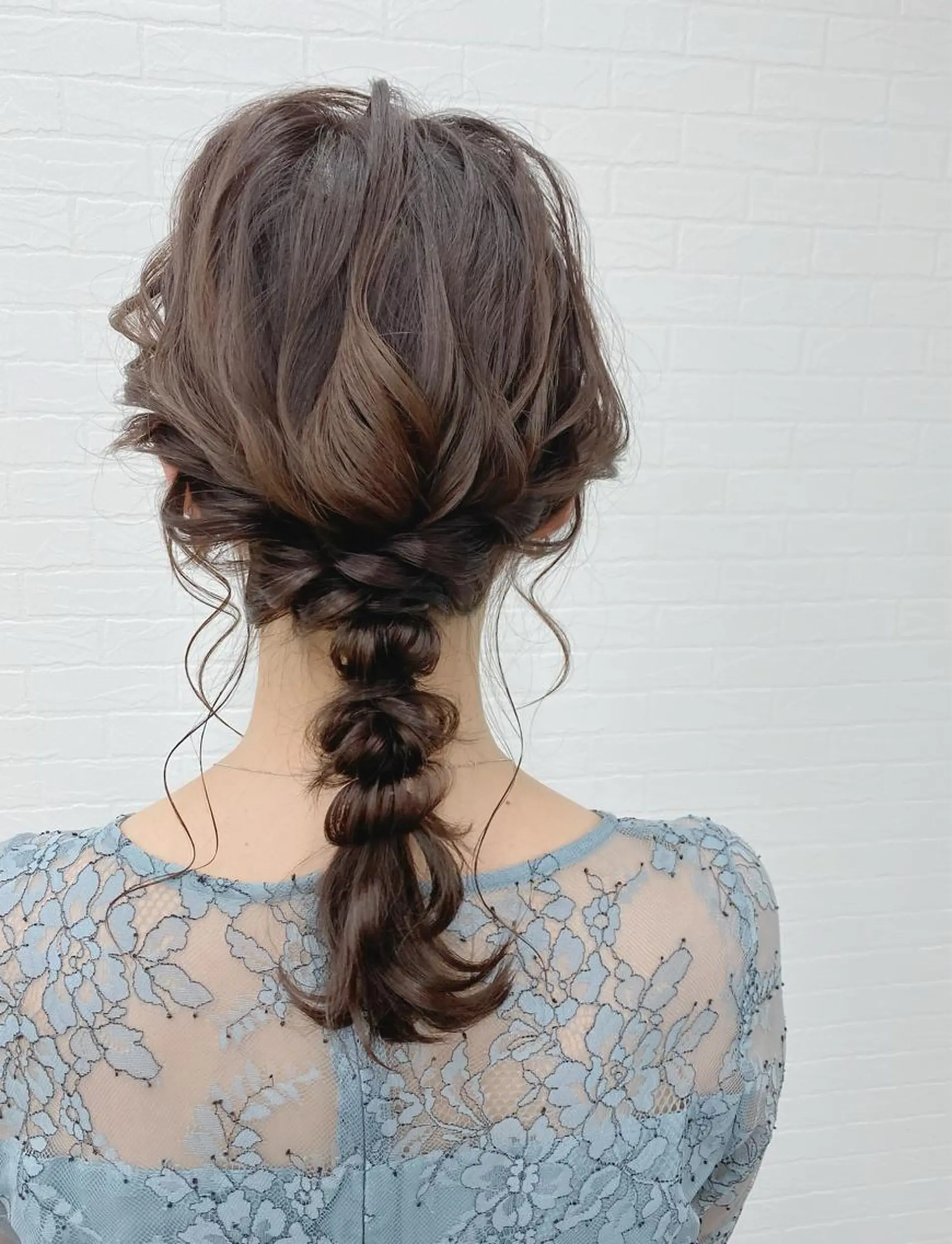 セミロング ヘアアレンジ ヘアセット GRANLUSSO 〜グランルッソ駅前店所属・木口 嘉美のヘアスタイル