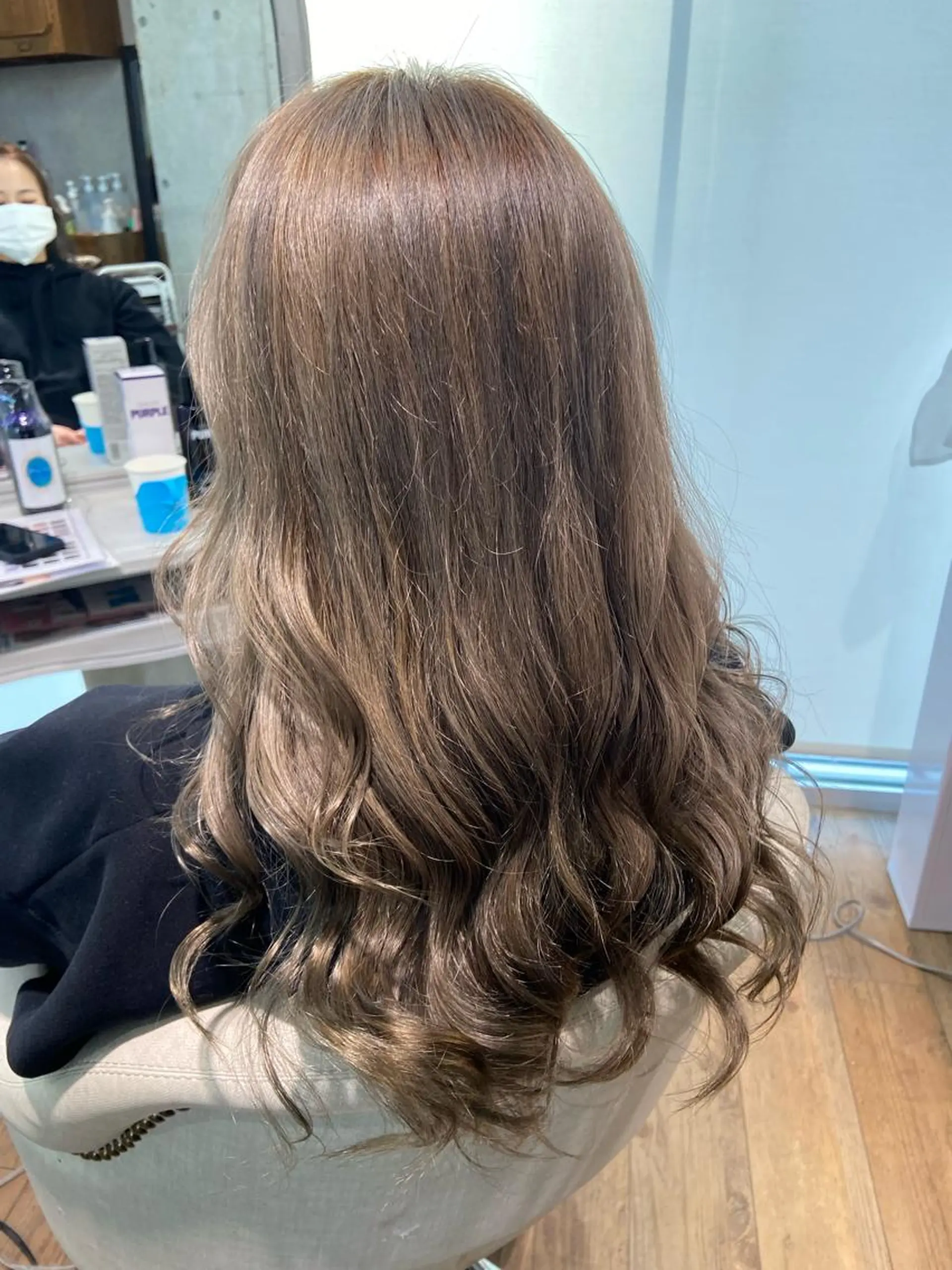 ロング カラー プルエクステ エクステ ヘアカラー エクステ 🧸プルエクステ❤︎ ネイルKAO🧸のヘアスタイル