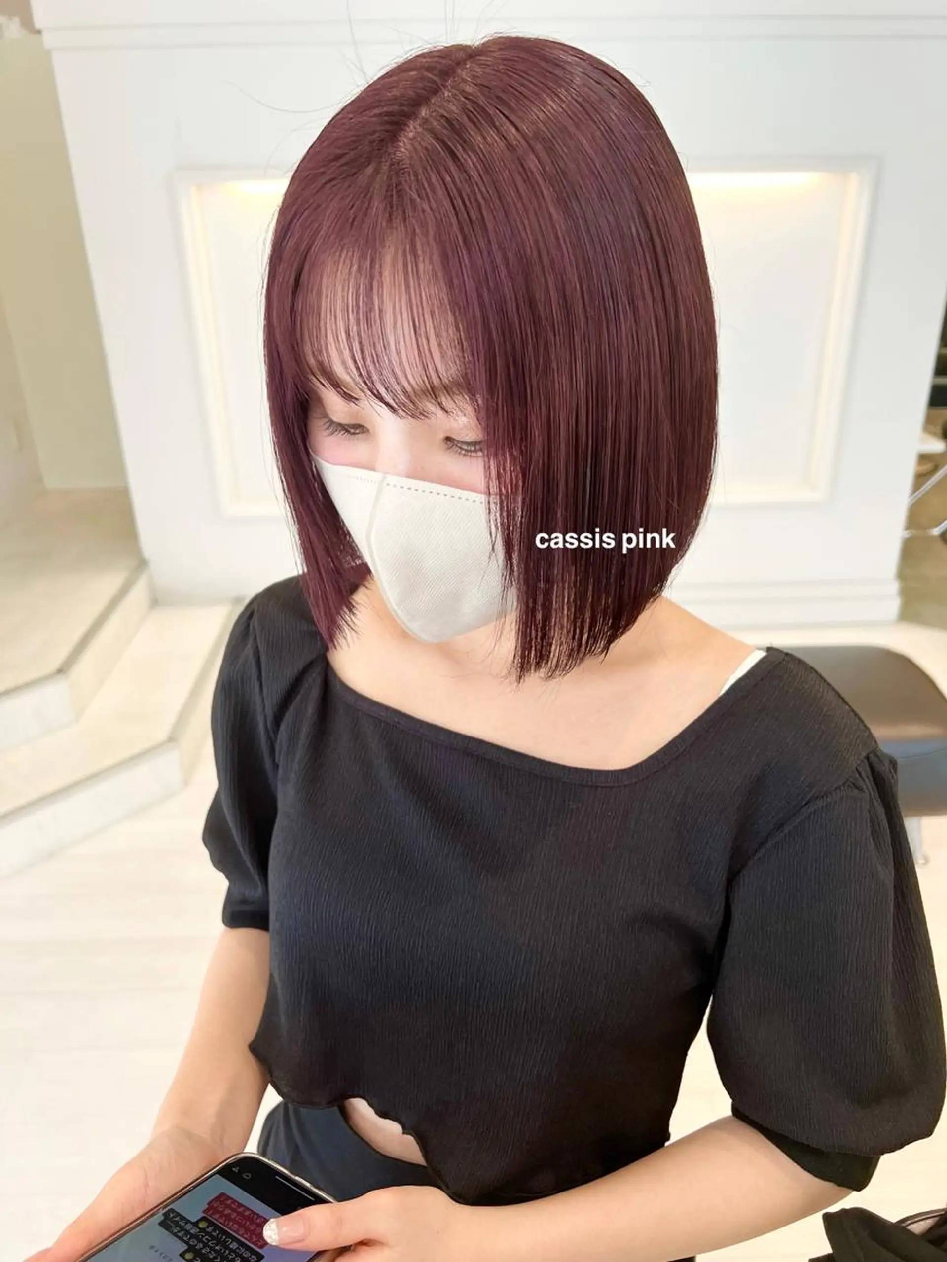 ミディアム Parve  Mix /板野妃莉のヘアスタイル