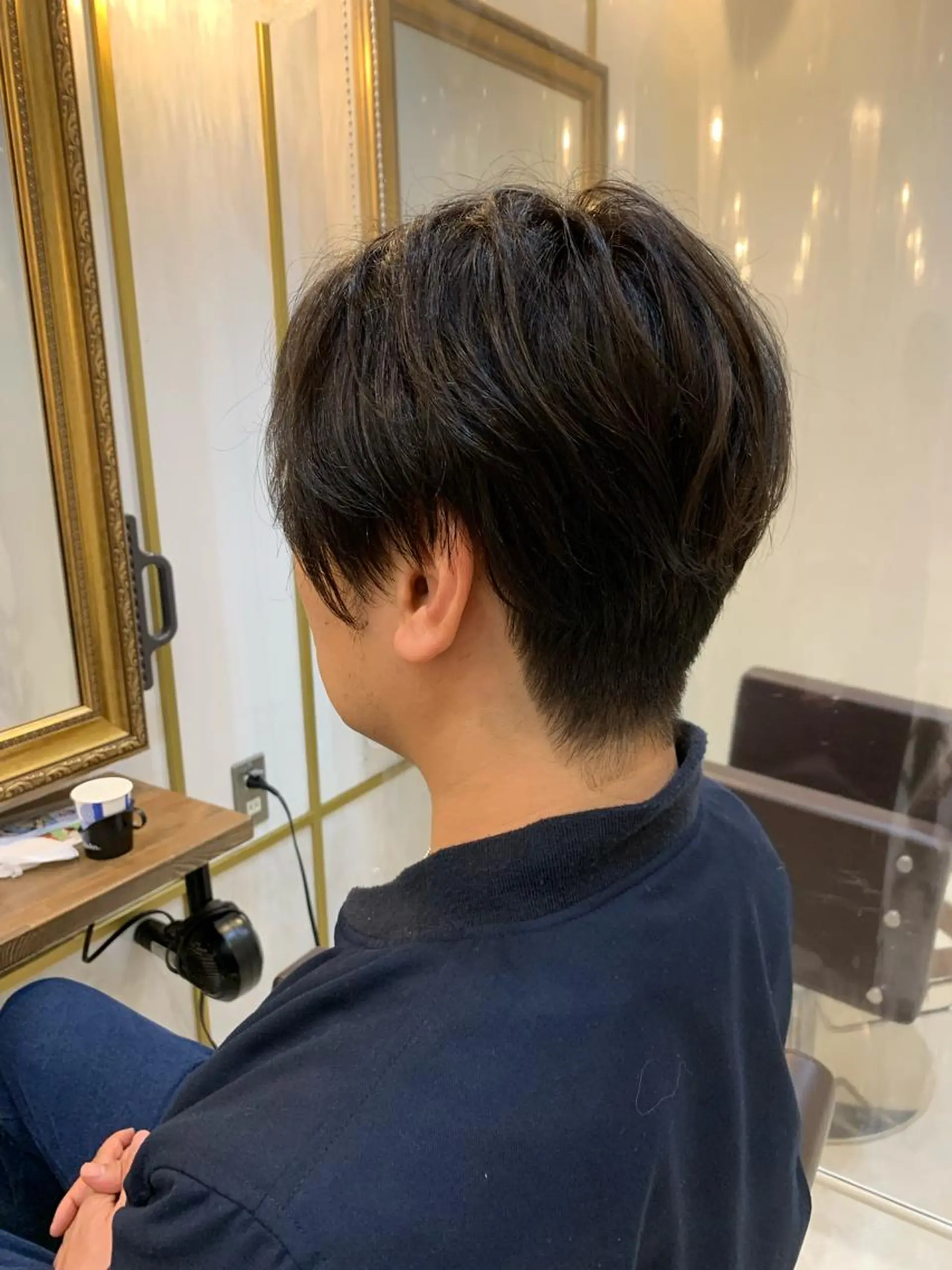 ショート メンズ フェードカット メンズショート 刈り上げ ショートヘア REM_aokijima所属・土屋 竣奨のヘアスタイル