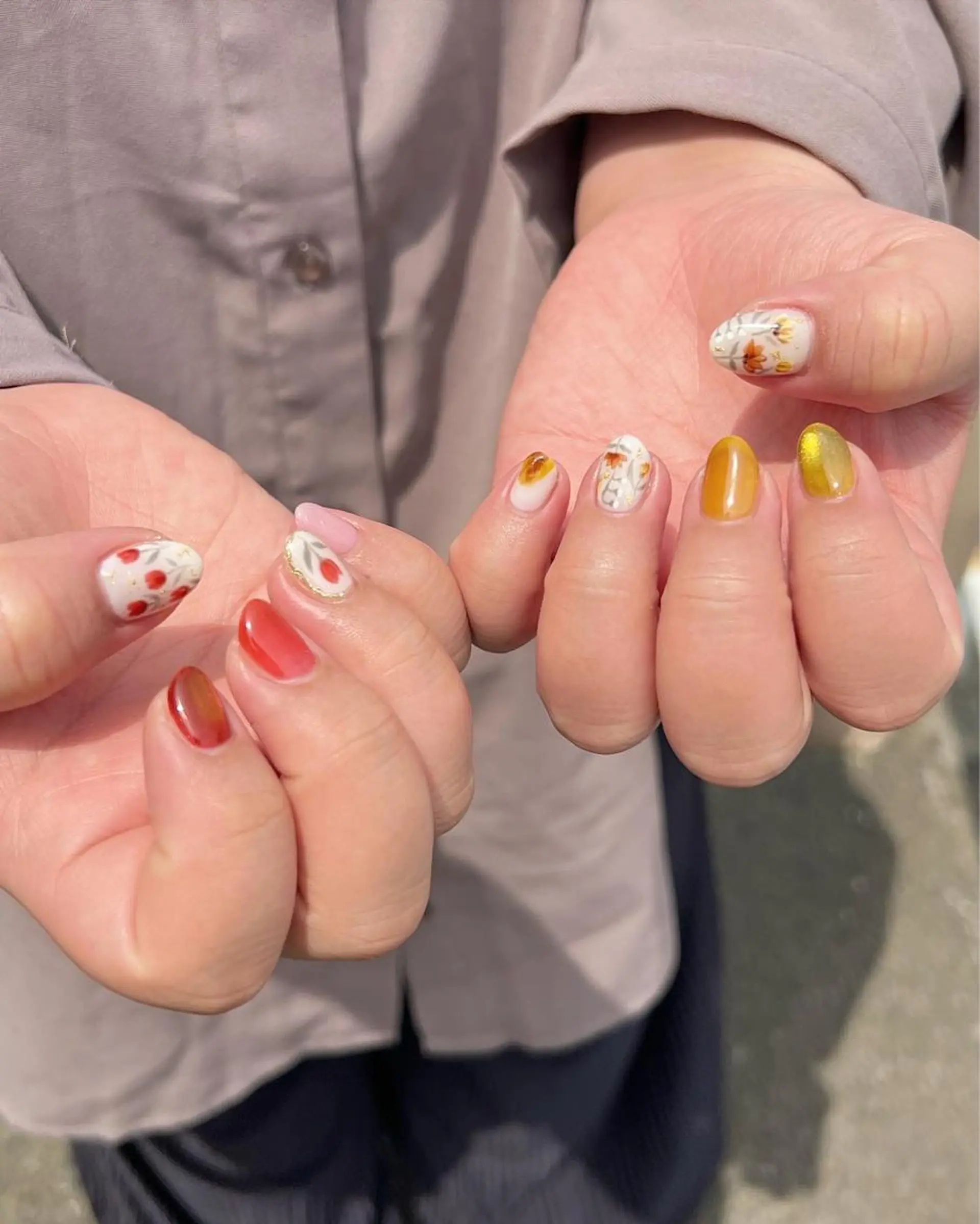 ネイル ハンドネイル OAKたまプラ MiKiのネイルデザイン