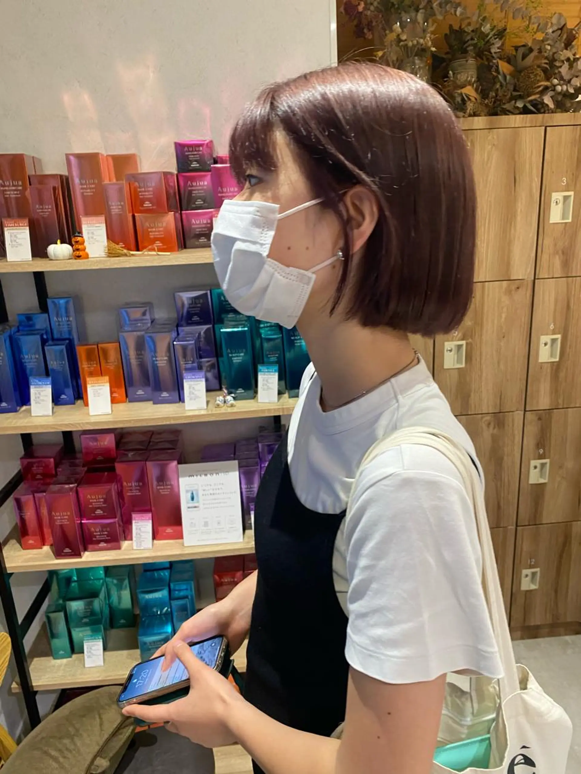 ショート カラー ヘアカラー トリートメント ヘッドスパ パーマ指名No1 /namiのヘアスタイル