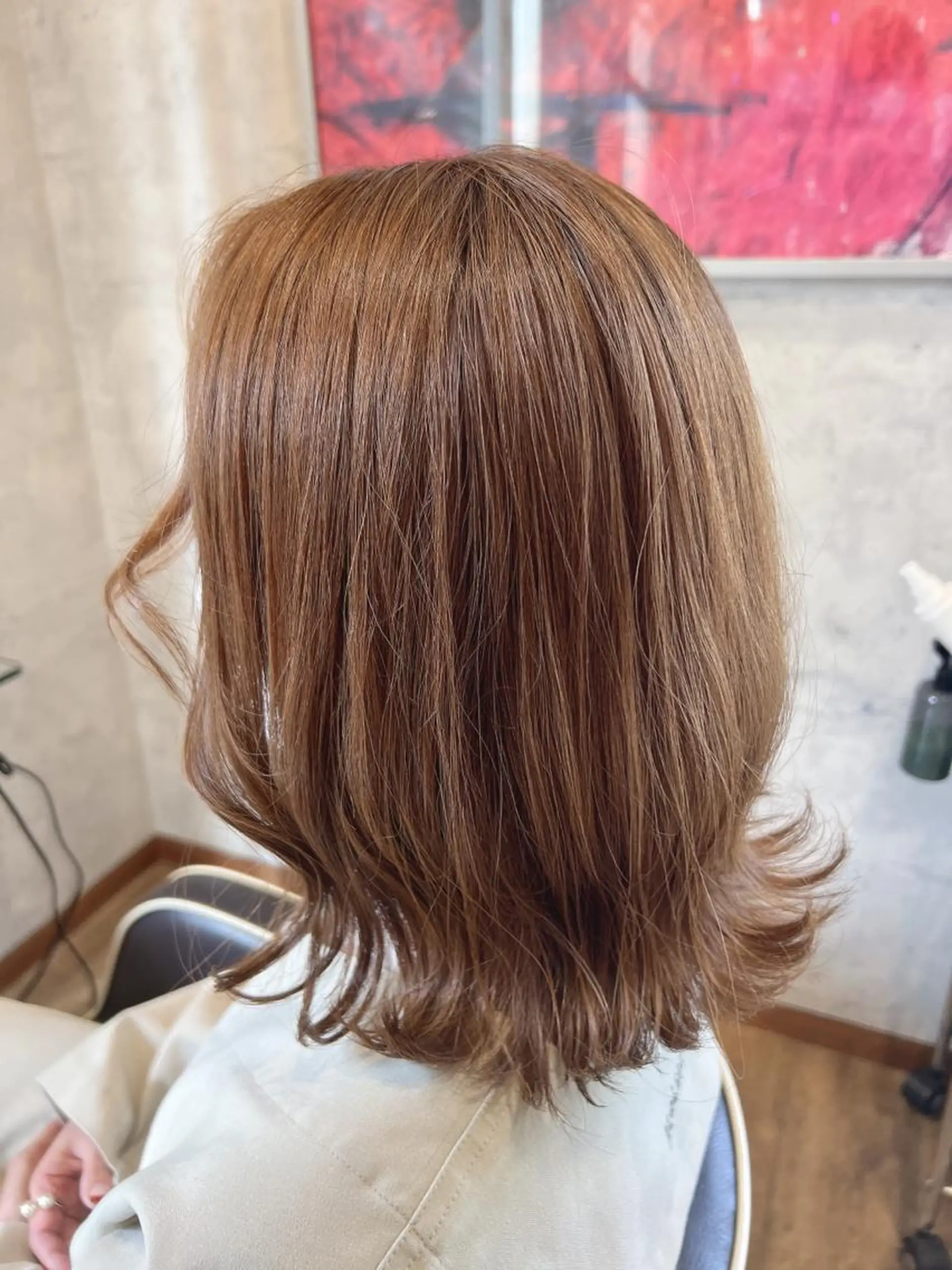 ミディアム カラー ヘアアレンジ 🌻井上 マリー🌻のヘアスタイル