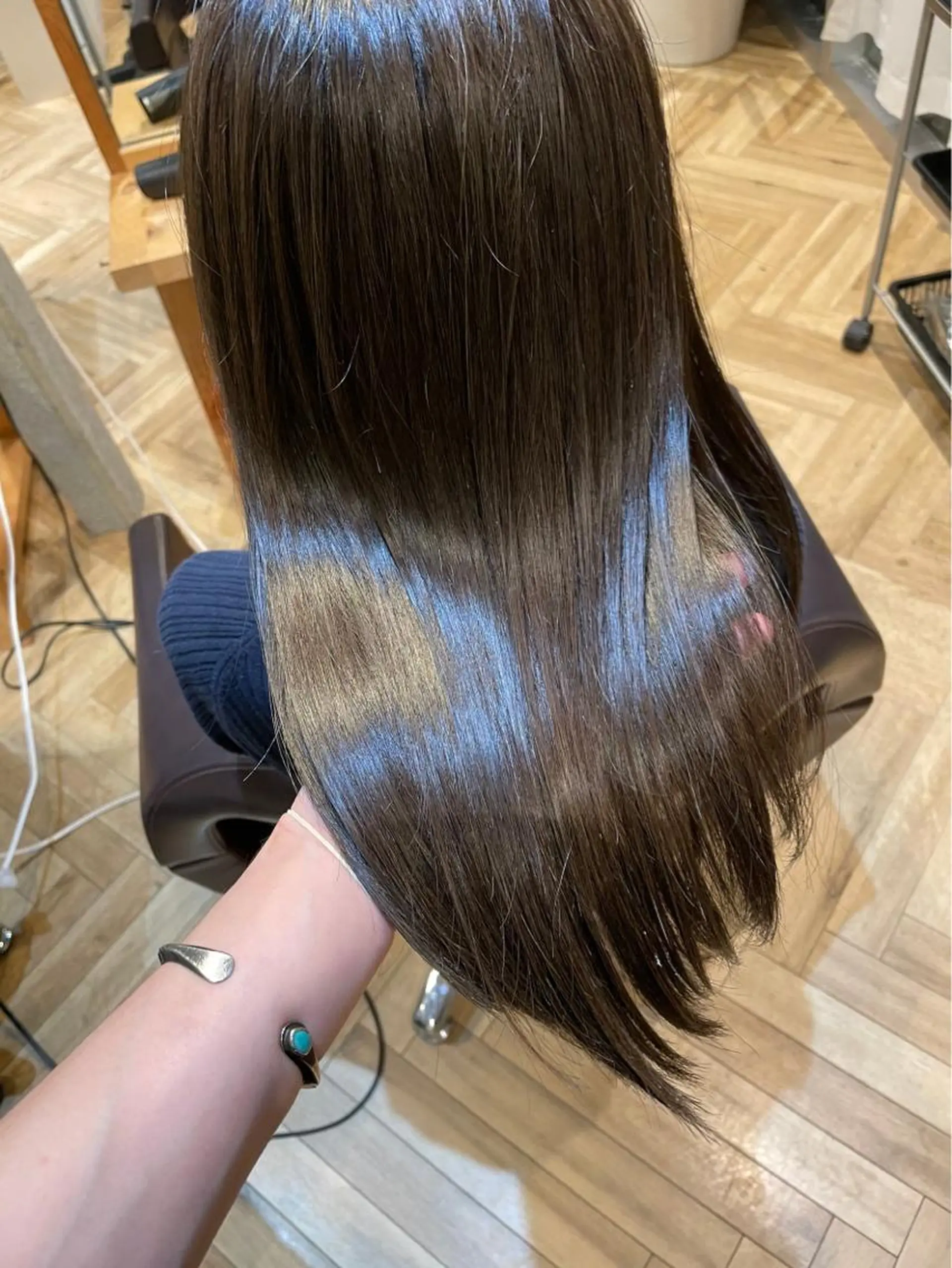 カラー ブリーチ ブリーチなしカラー カット ヘアカラー トリートメント 顔まわりの神様✨ 透明感カラー藤嶋秀幸のヘアスタイル