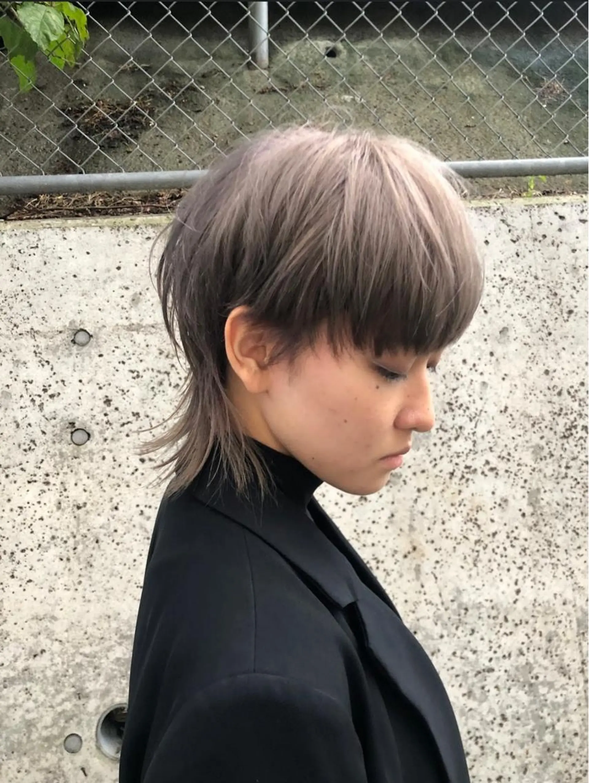 ショート ウルフカット カット 当日予約◎/艶カラー /縮毛矯正/雨森大晃のヘアスタイル